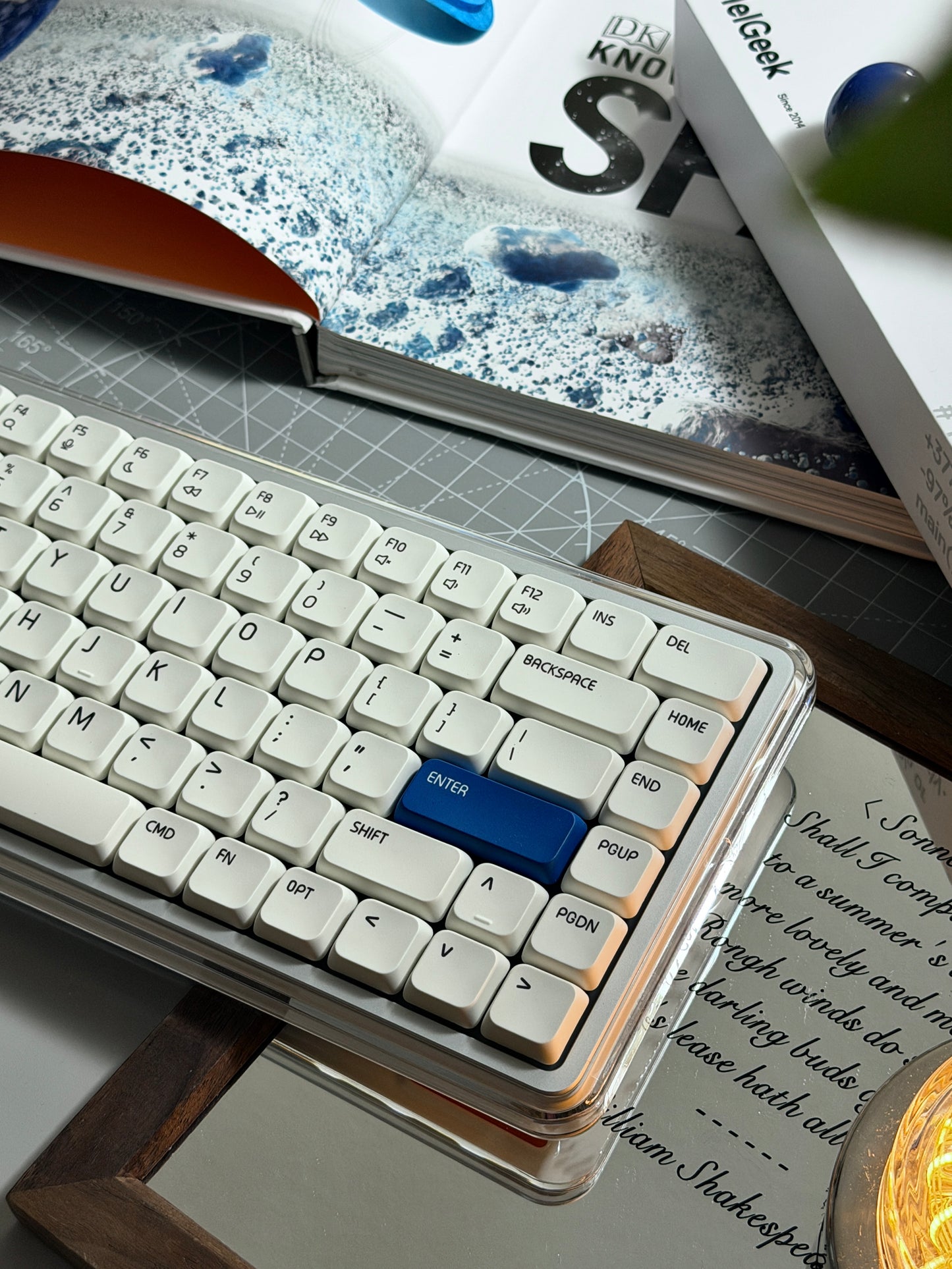 Unboxing Clearance ONLY 1 Instock MelGeek O2 Quiet Wireless Keyboard Low-Profile