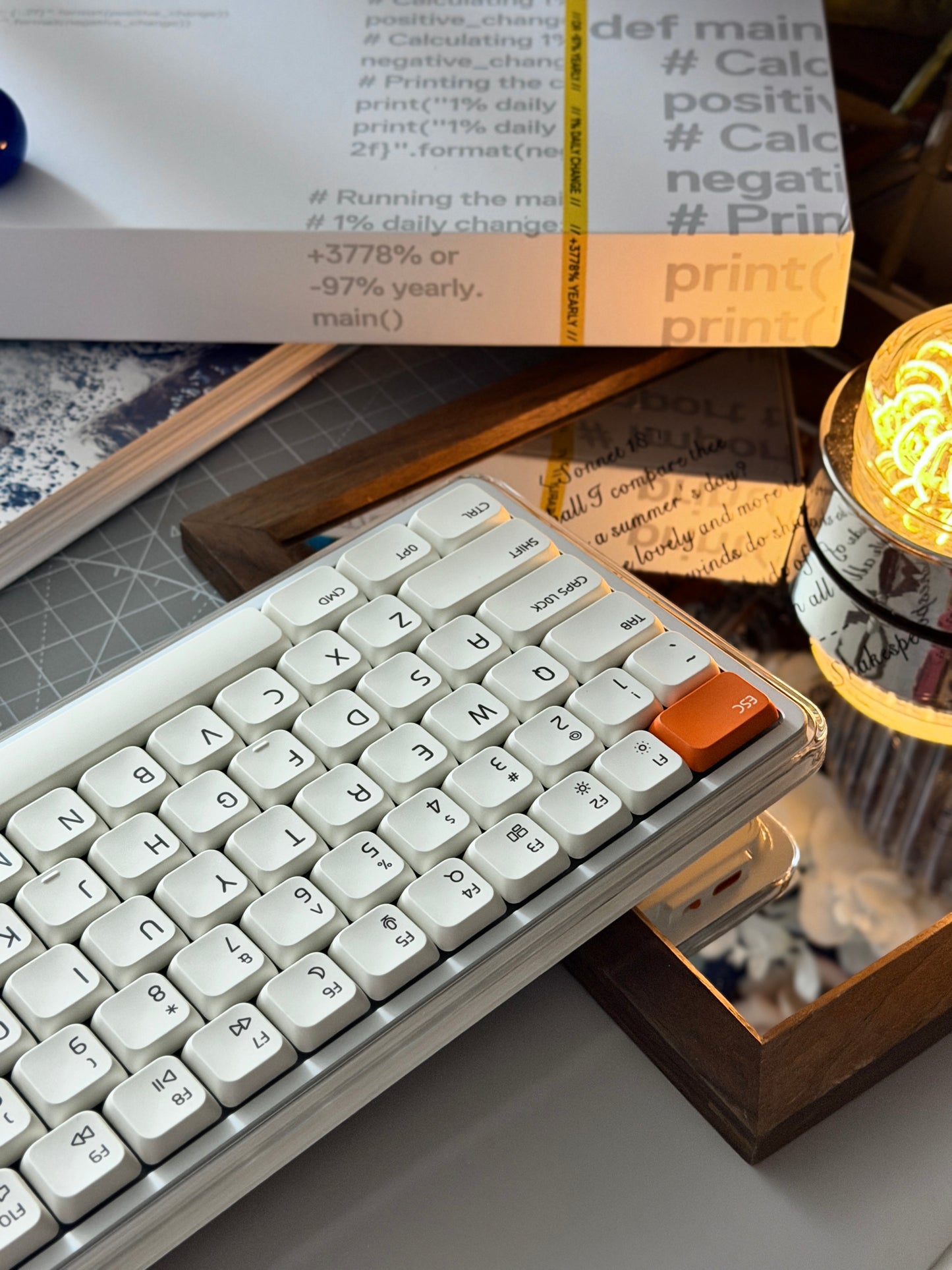 Unboxing Clearance ONLY 1 Instock MelGeek O2 Quiet Wireless Keyboard Low-Profile