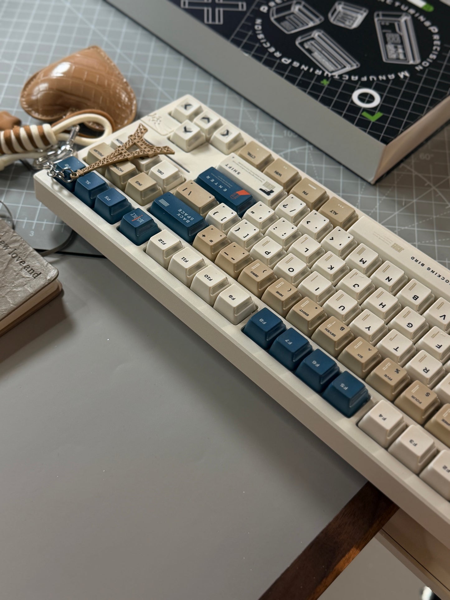 Unboxing For Sales EPOMAKER x Feker Galaxy80 Wireless Mechanical Keyboard➕0248 custom Keycap full set