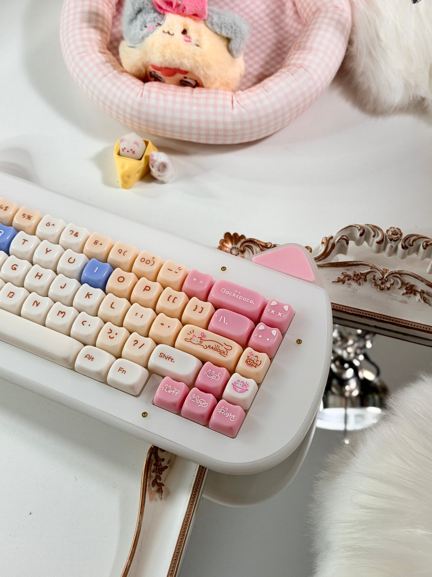 Unboxing Sample For Sale ONLY 1 Instock XVX C67 AcriCat Themed Wireless Acrylic Mechanical Keyboard