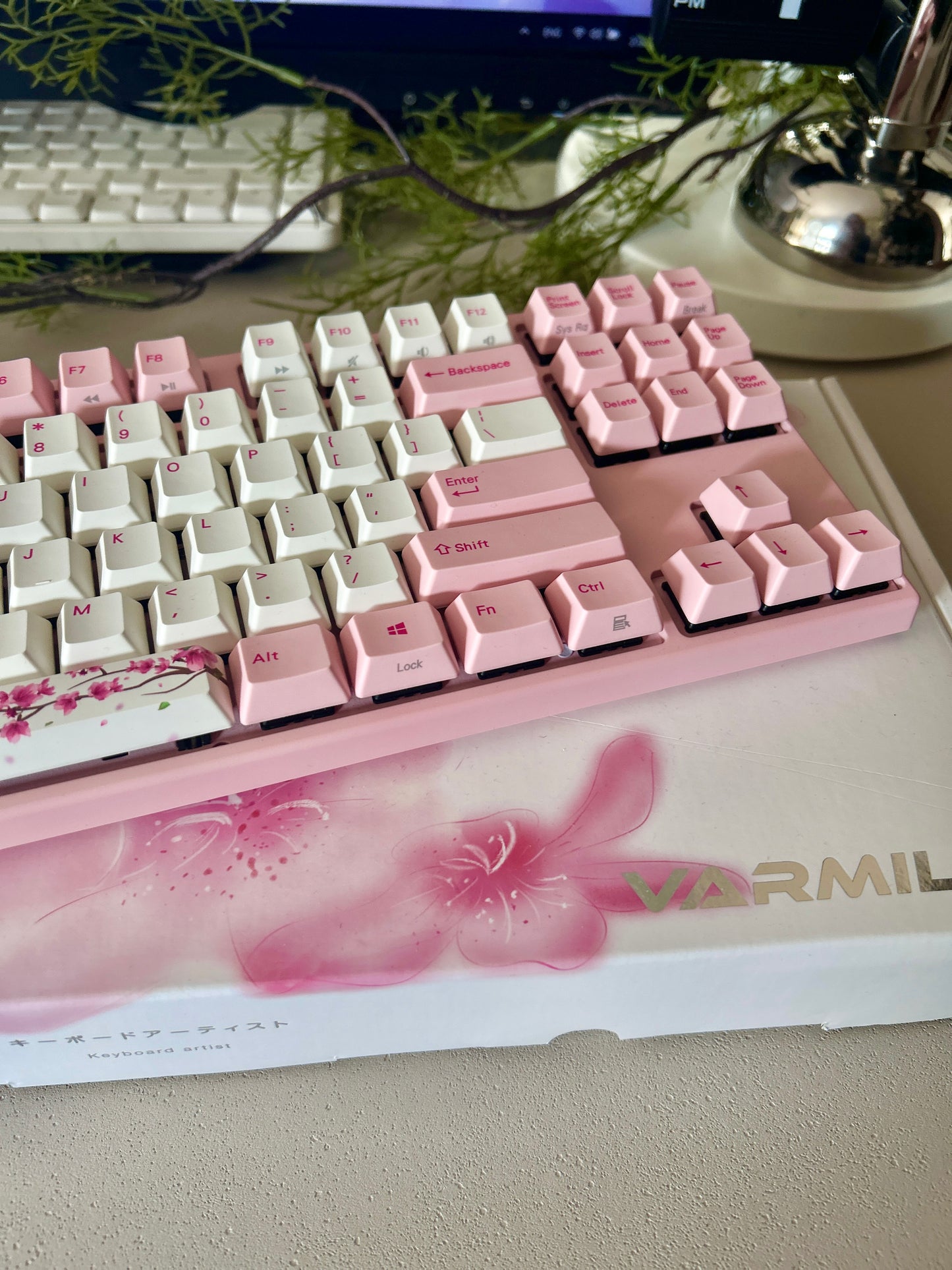 Unboxing For SALEs Varmilo VA87M Sakura Pink LED TKL Mechanical Keyboard