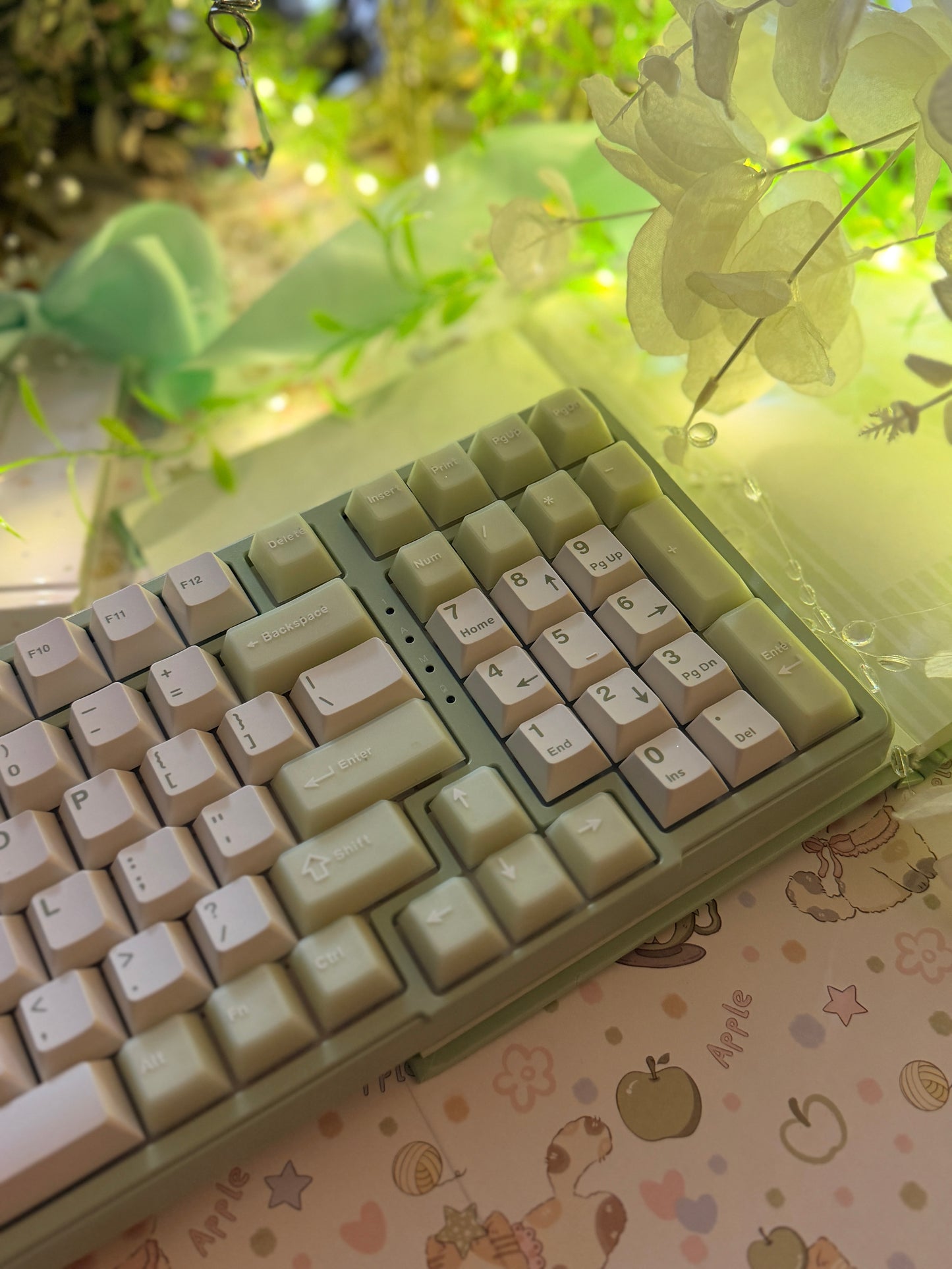 Unboxing For Sales FURYCUBE K99 pro Creamy Green Wireless Mechanical Keyboard, Gasket Hot Swappable RGB Gaming Keyboard with Numpad