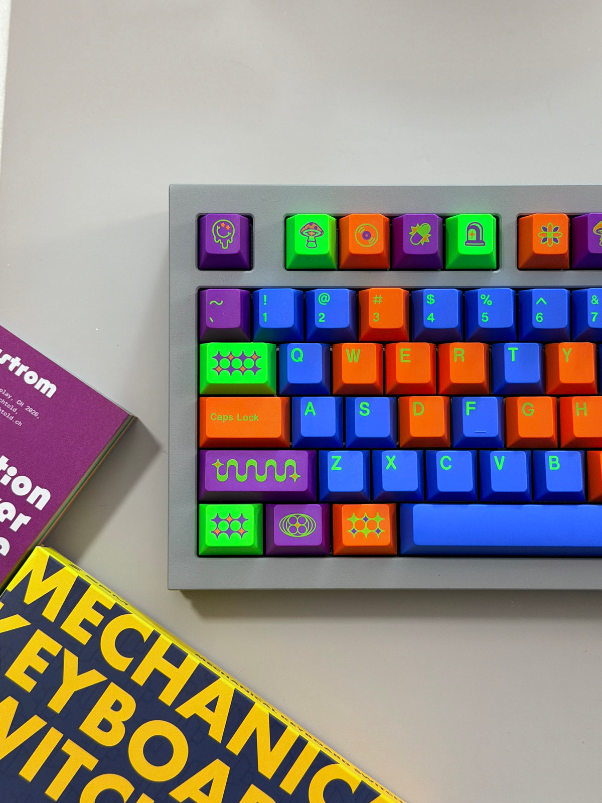 ONLY 1 Instock Dry Studio ATM98Misty Dusk Star Ring RGB Backlit Wireless Aluminum Mechanical