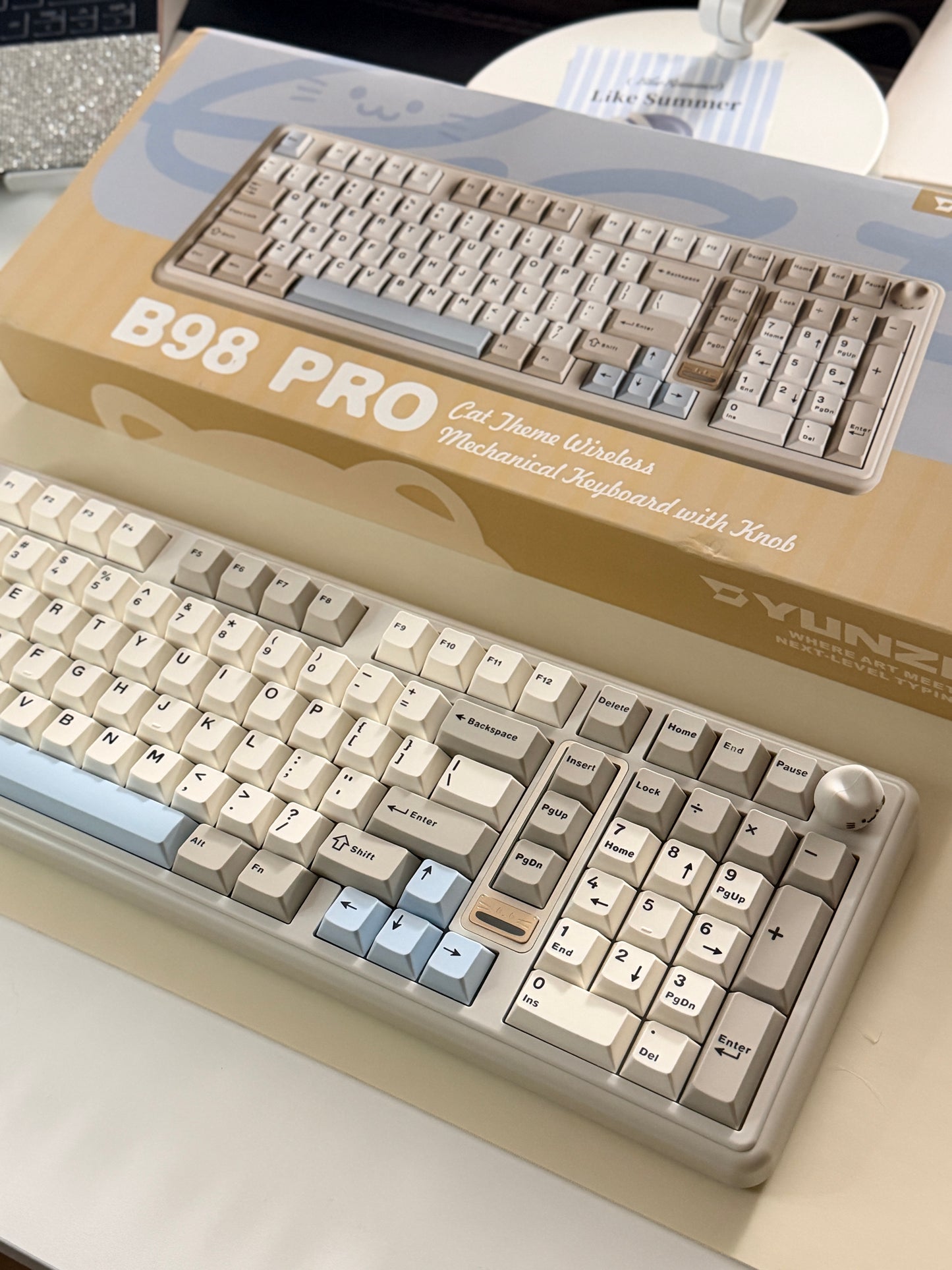 Unboxing Clearance ONLY 1 Instock YUNZII B98 PRO Wireless Mechanical Keyboard