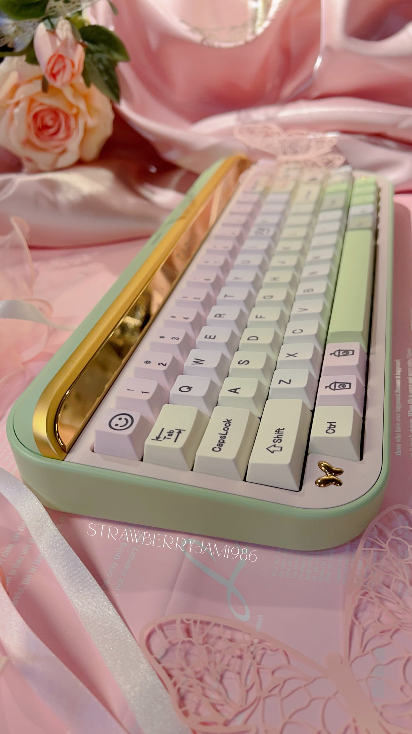 002 Peach Grape Oolong Tea Keycap Cherry Profile 139 Keys