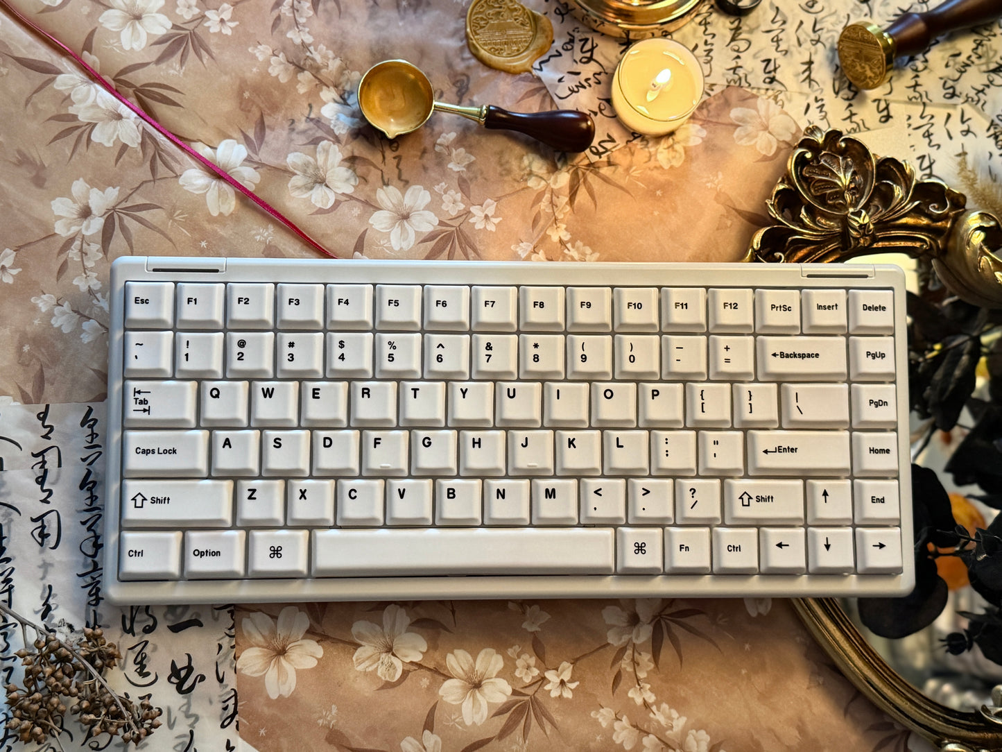 Unboxing Clearance ONLY 1 Instock ZEN75 Low-Profile Keyboard with Ceramic Keycaps
