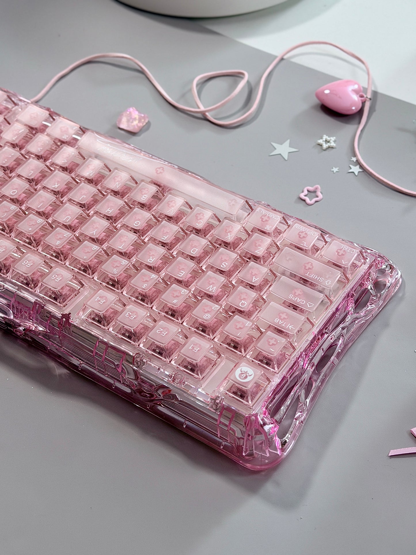 ONLY 1 Unboxing For Clearance Mercury K1 Lite - Crystal RoseMechanical Keyboard