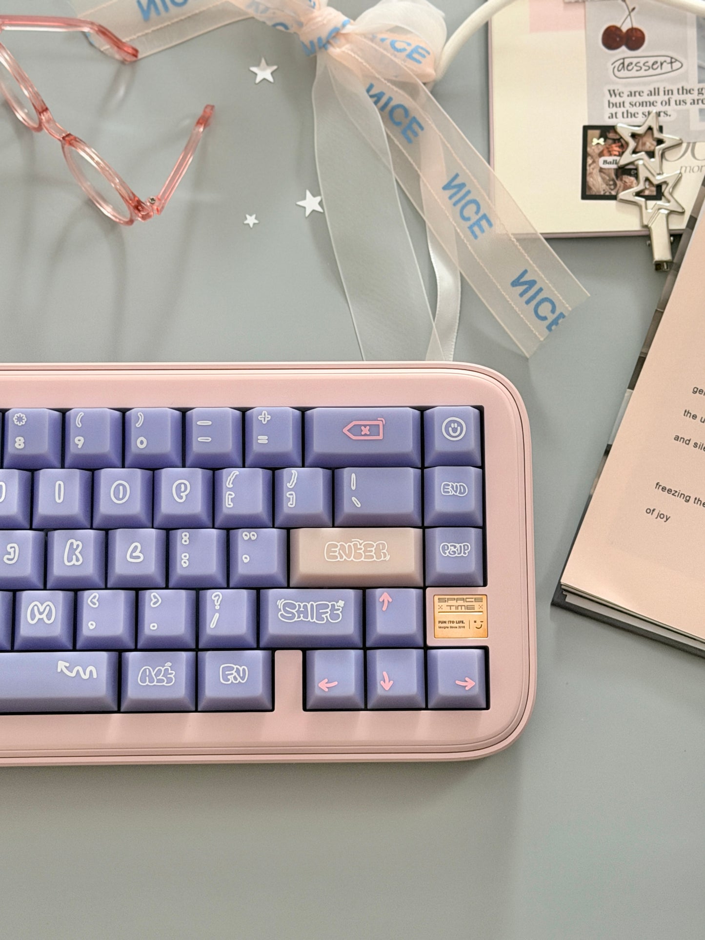 Unboxing Clearance ONLY 1 Instock Spacetime 65 – Wireless Mechanical Keyboard [special Edition]