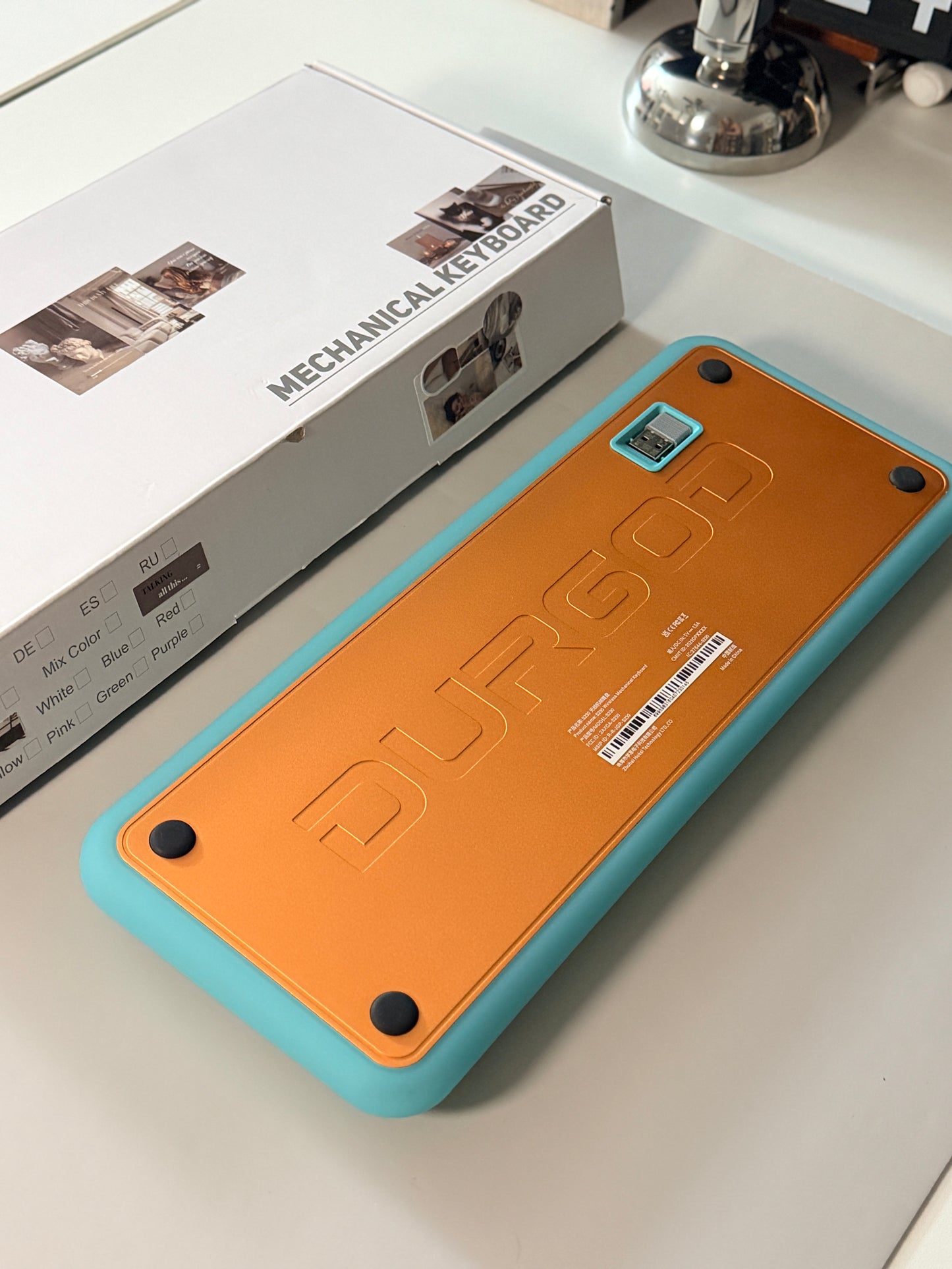 Unboxing Clearance ONLY 1DURGOD S230 Oasis Wireless Low-Profile Keyboard