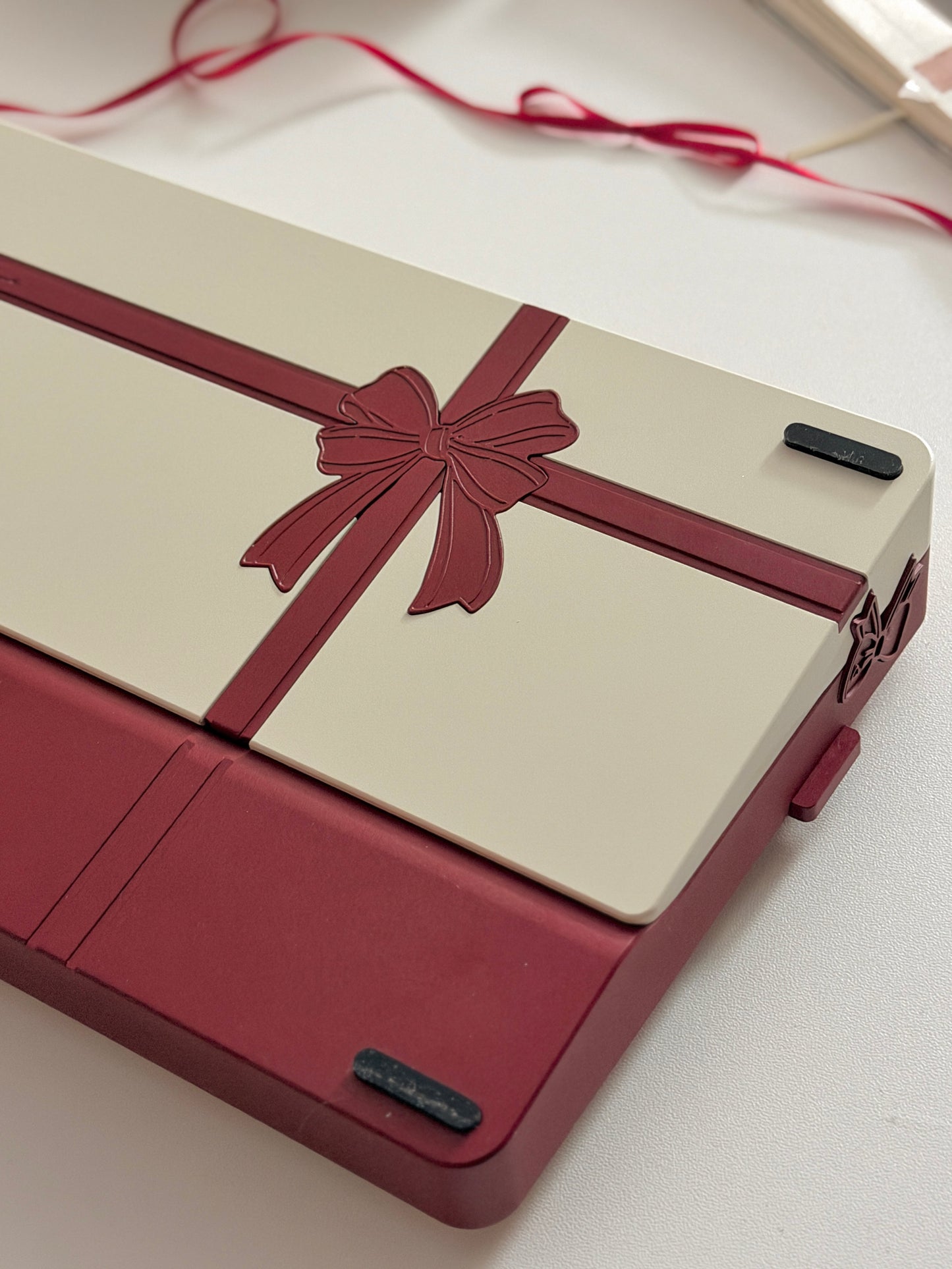 ONLY 1 Instock Red Velvet Gift80 Prebuilt Aluminum Custom Mechanical Keyboard
