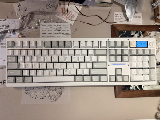 Unboxing Sample For Sale ONLY 1 Instock Wireless Mechanical Keyboard Chilkey ND104 Gaming Keyboard