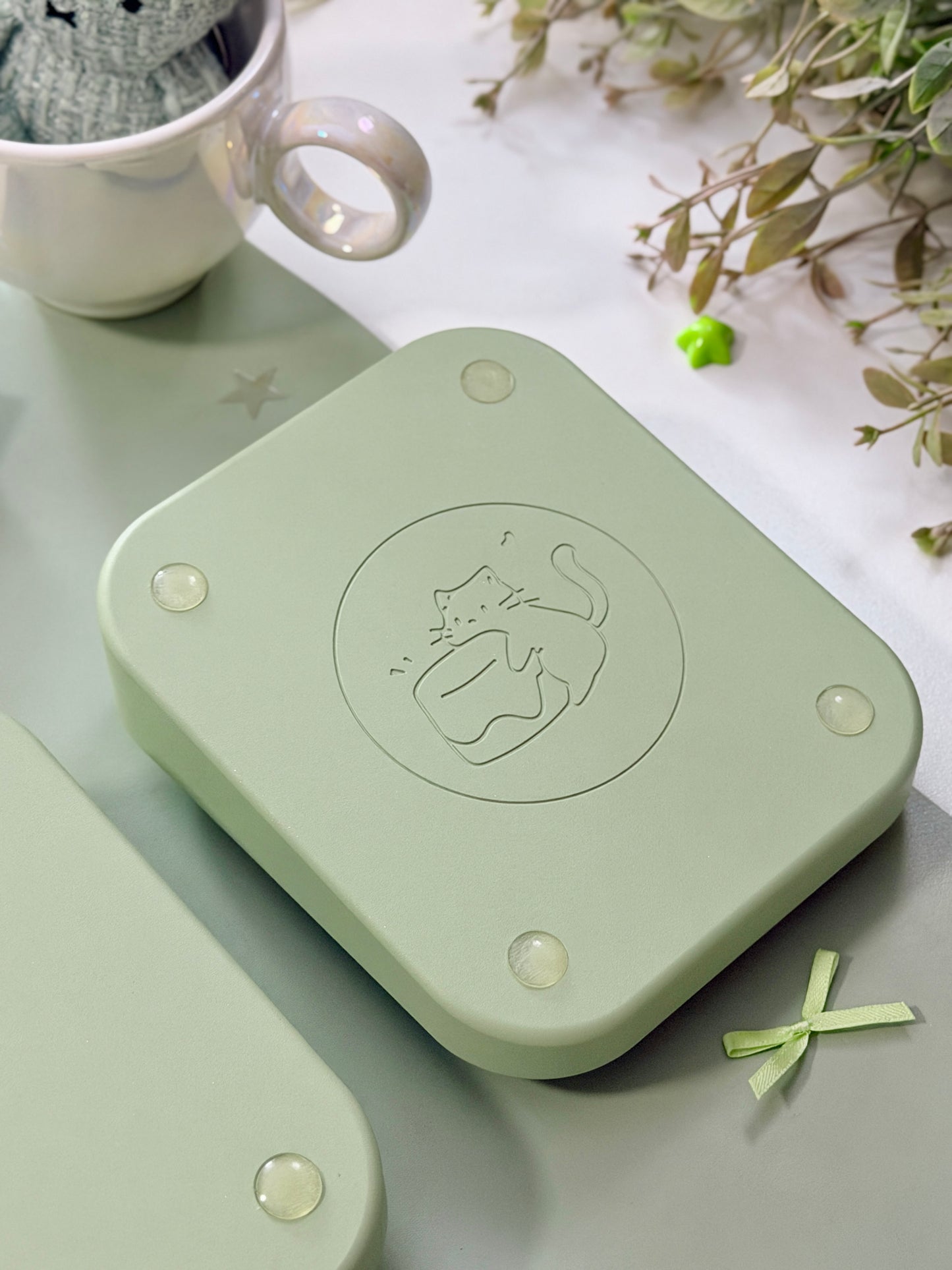 ONLY 1 Instock Prebuilt Aluminum Custom Mechanical Keyboard Green Creme Keyboard & Pad Set