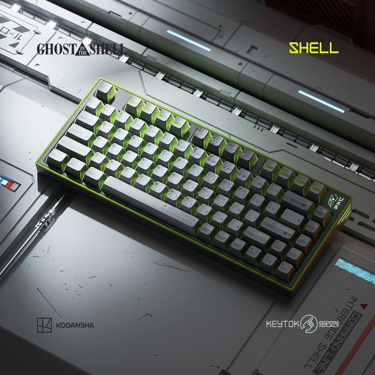 ONLY 1 Instock Prebuilt Aluminum Custom Mechanical Keyboard Ganzo60 Set  | Wireless | Backlit