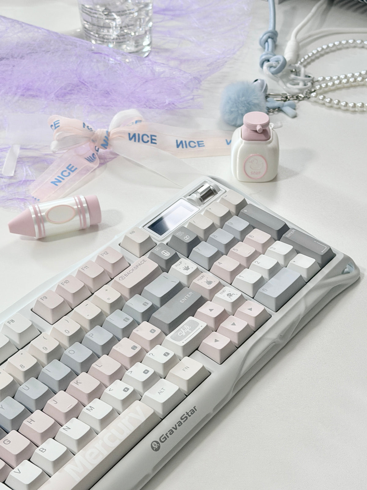 Unboxing Clearance ONLY 1 Instock Mercury K98 - Pastel Whisper | Silent Switch