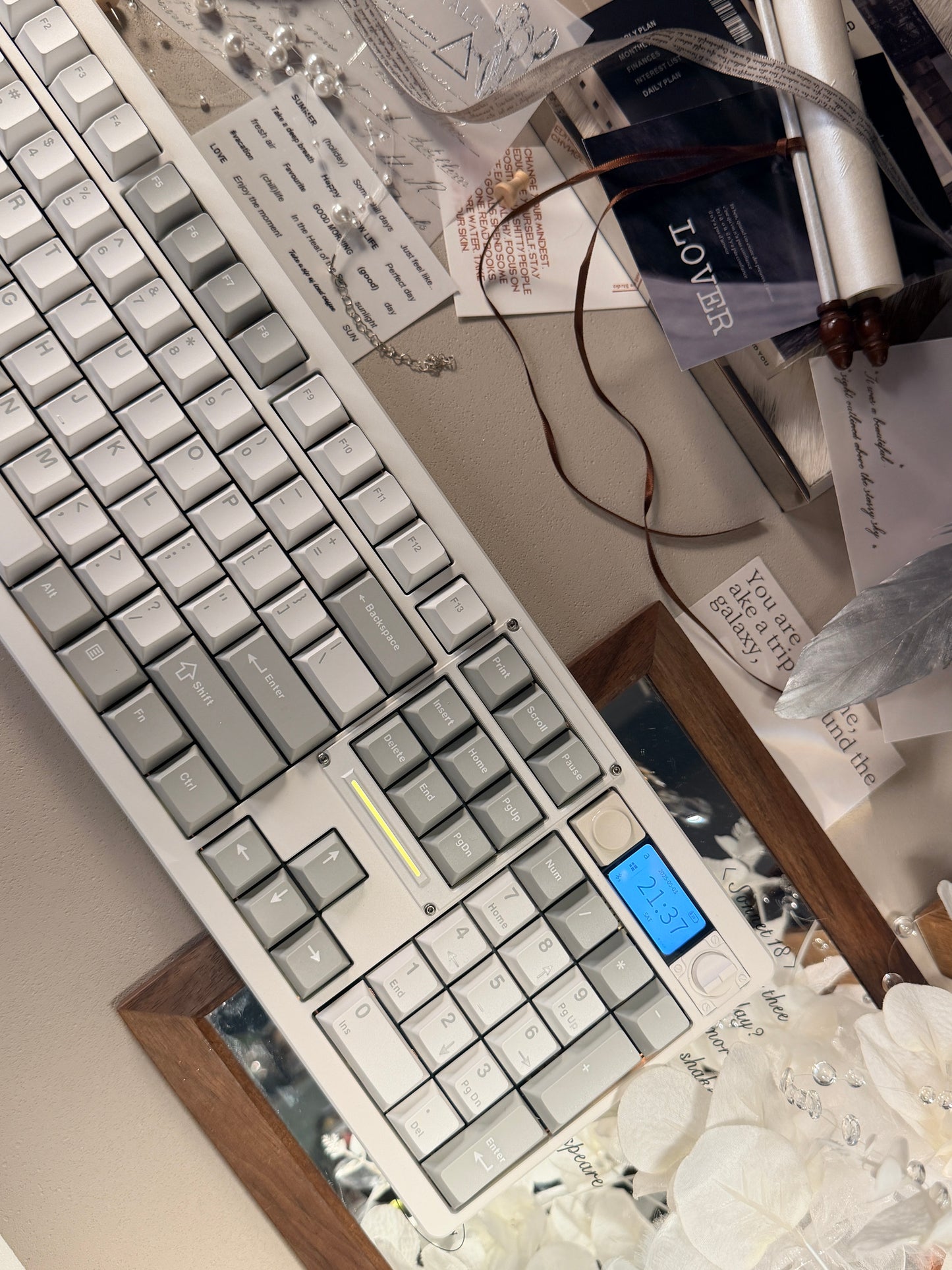 Unboxing Sample For Sale ONLY 1 Instock Wireless Mechanical Keyboard Chilkey ND104 Gaming Keyboard