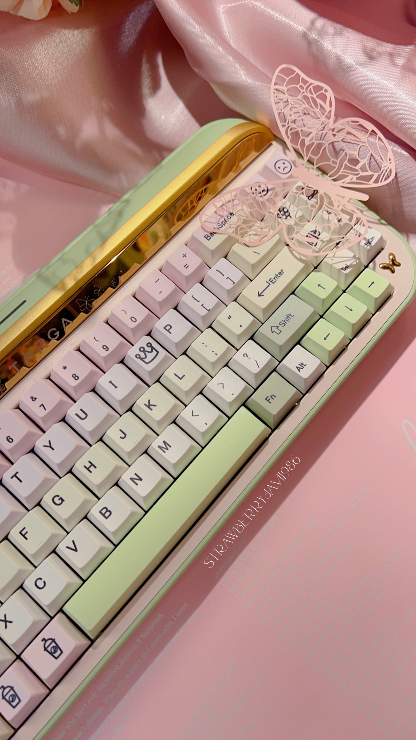 002 Peach Grape Oolong Tea Keycap Cherry Profile 139 Keys