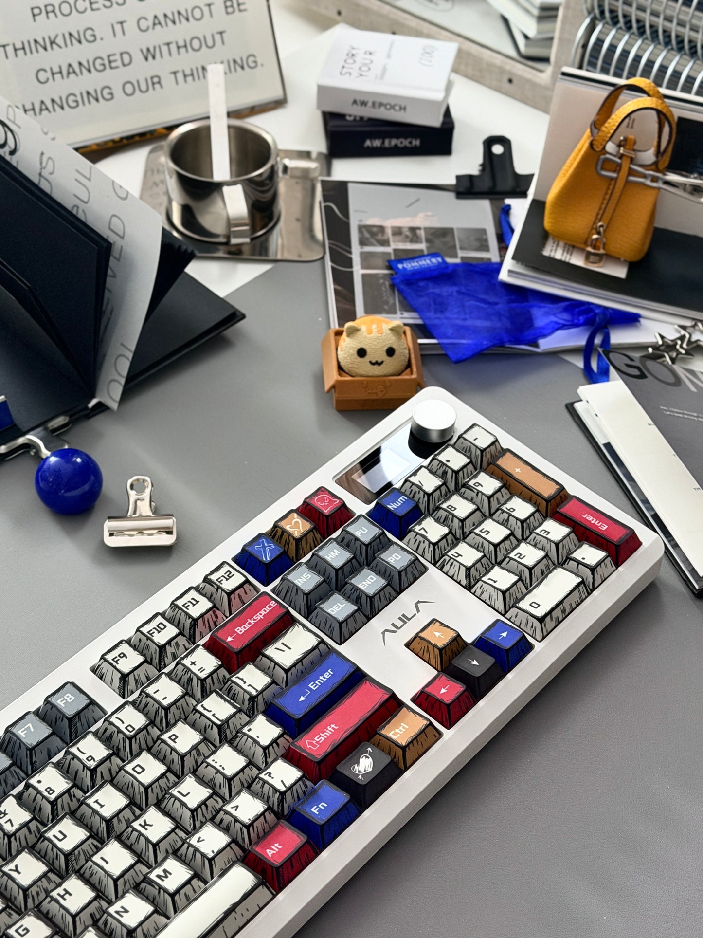 Unboxing Clearance ONLY 1 Instock AULA F106 PRO Wireless Mechanical Keyboard