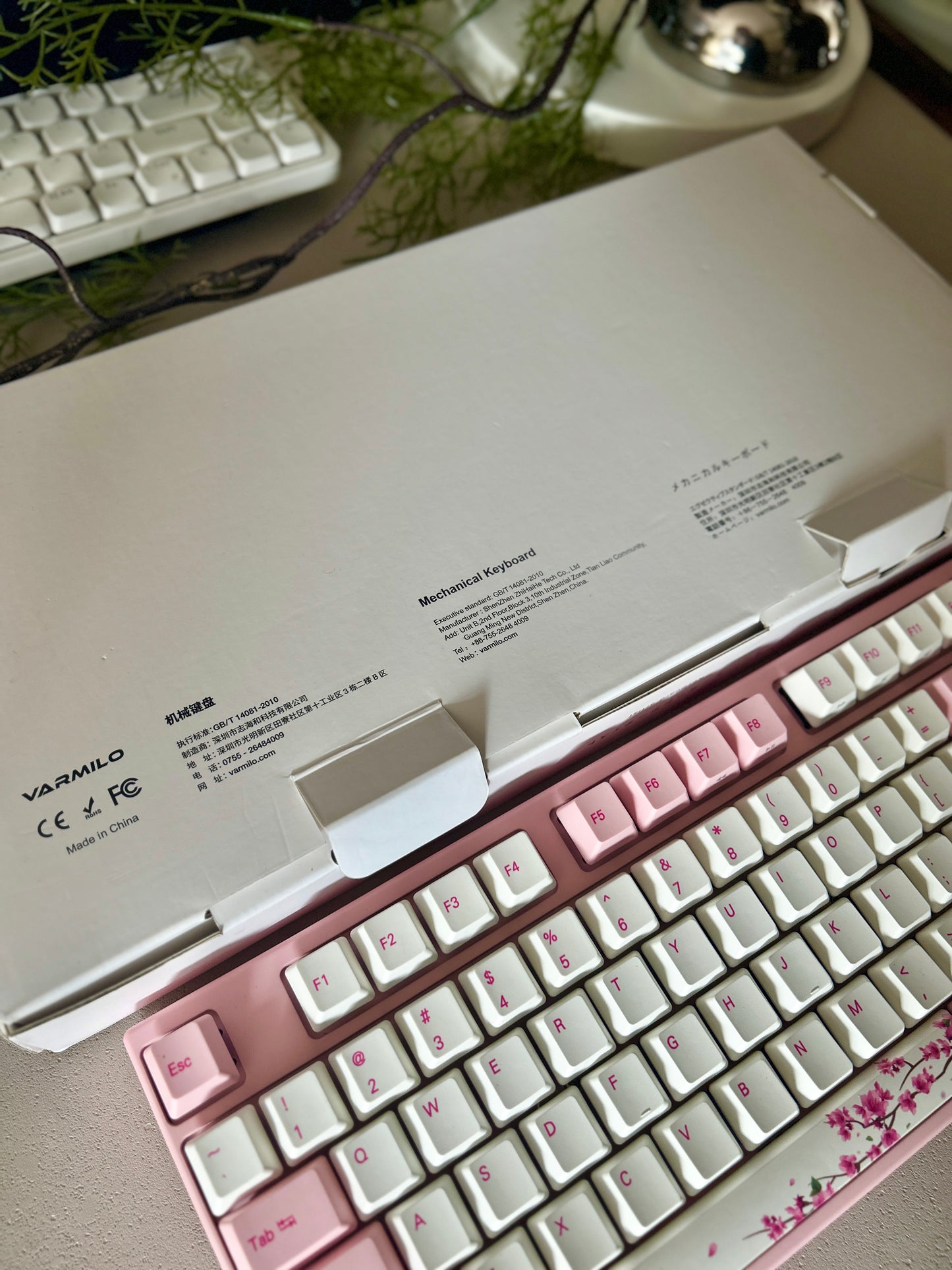 Unboxing For SALEs Varmilo VA87M Sakura Pink LED TKL Mechanical Keyboard