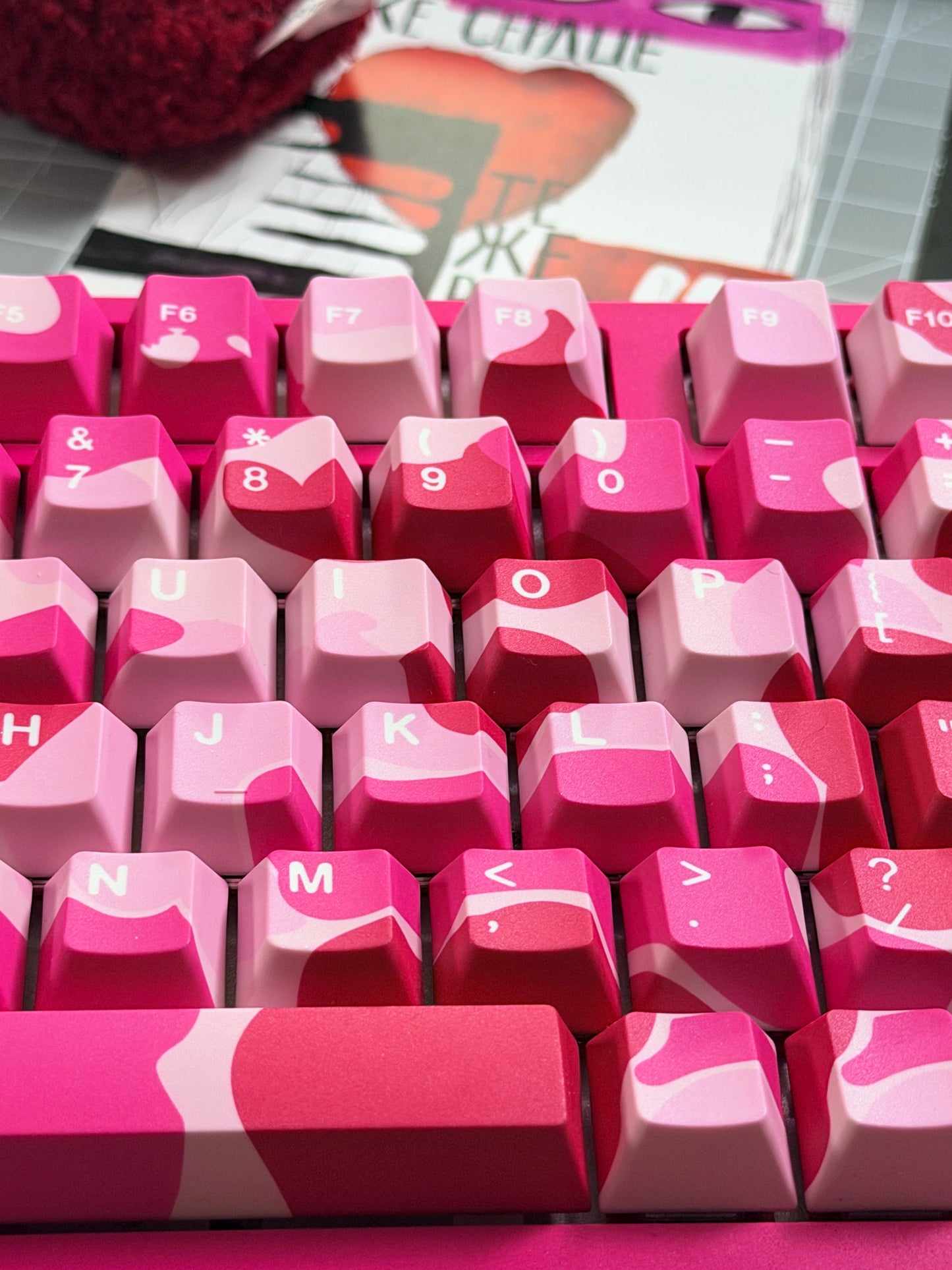 Unboxing Clearance ONLY 1 Instock YUNZII RT75 PRO Magnetic Switch Wireless Gaming Keyboard + Pink Camo Keycaps
