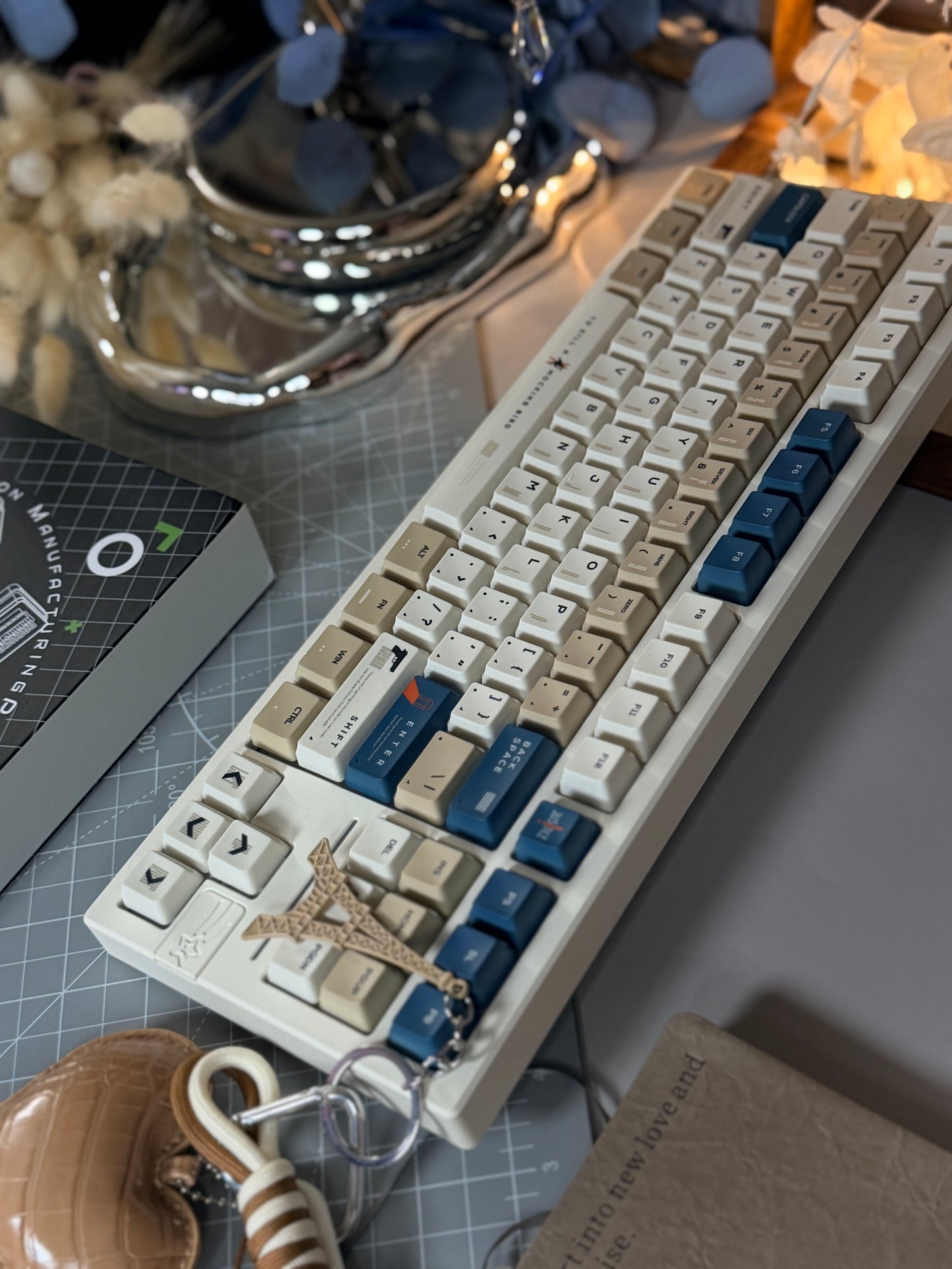 Unboxing For Sales EPOMAKER x Feker Galaxy80 Wireless Mechanical Keyboard➕0248 custom Keycap full set