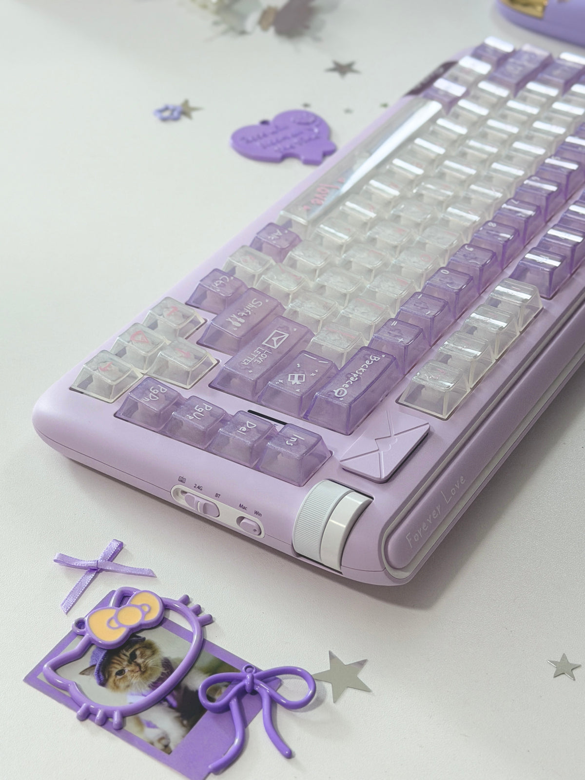 Unboxing For Clearance ONLY 1 Instock Fopato CL75 Purple premium, compact 75% layout triple-mode mechanical keyboard & mouse