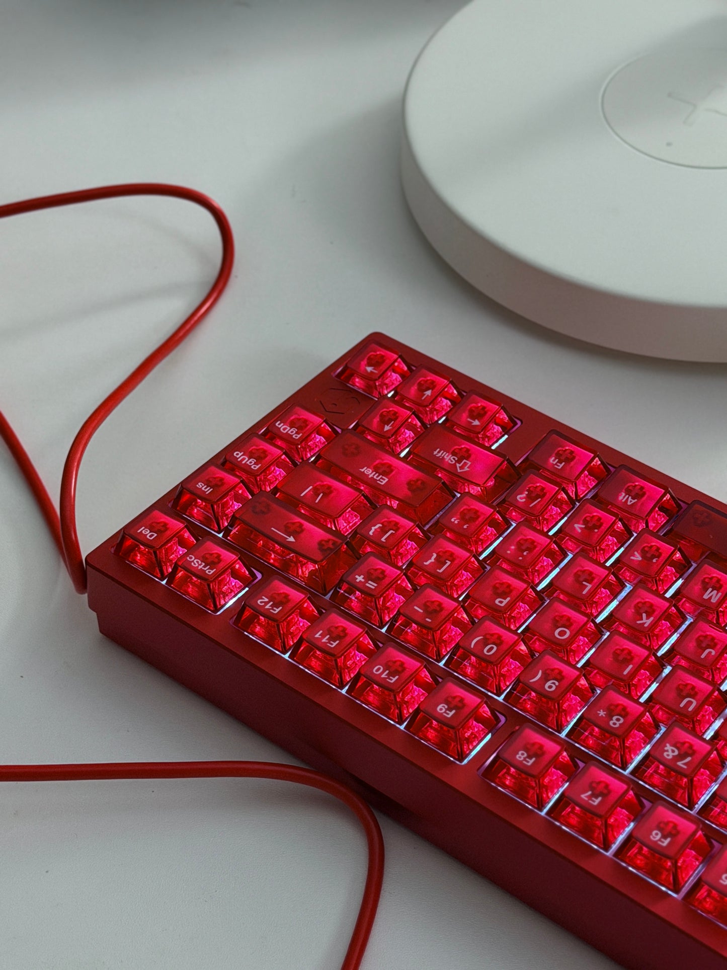 Unboxing Clearance ONLY 1 Instock IROK MG75 V2 HE Anodized Red GAMING Keyboard
