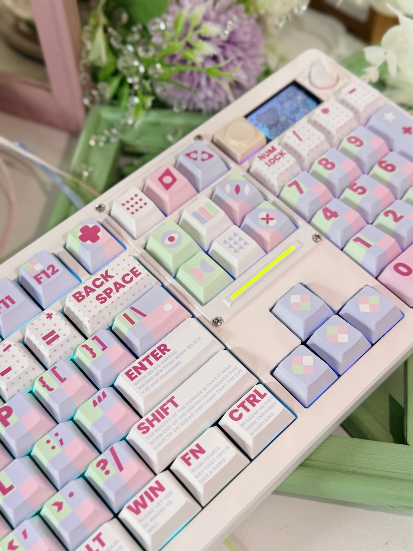 Unboxing Sample For Sale ONLY 1 Instock Wireless Mechanical Keyboard Chilkey ND104 Gaming Keyboard