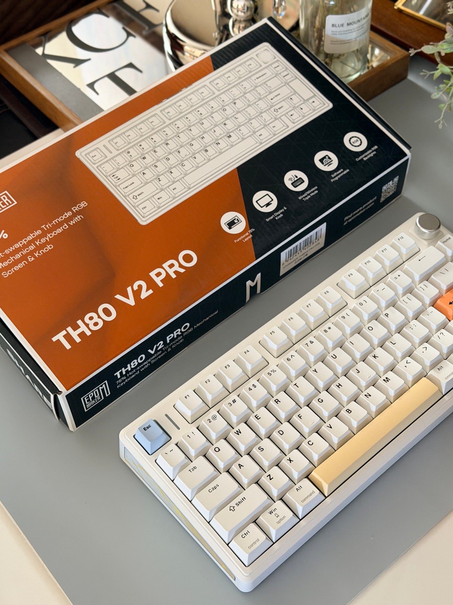 Unboxing Sample For Sale ONLY 1 Instock EPOMAKER TH80 V2 PRO Wireless Gaming Mechanical Keyboard