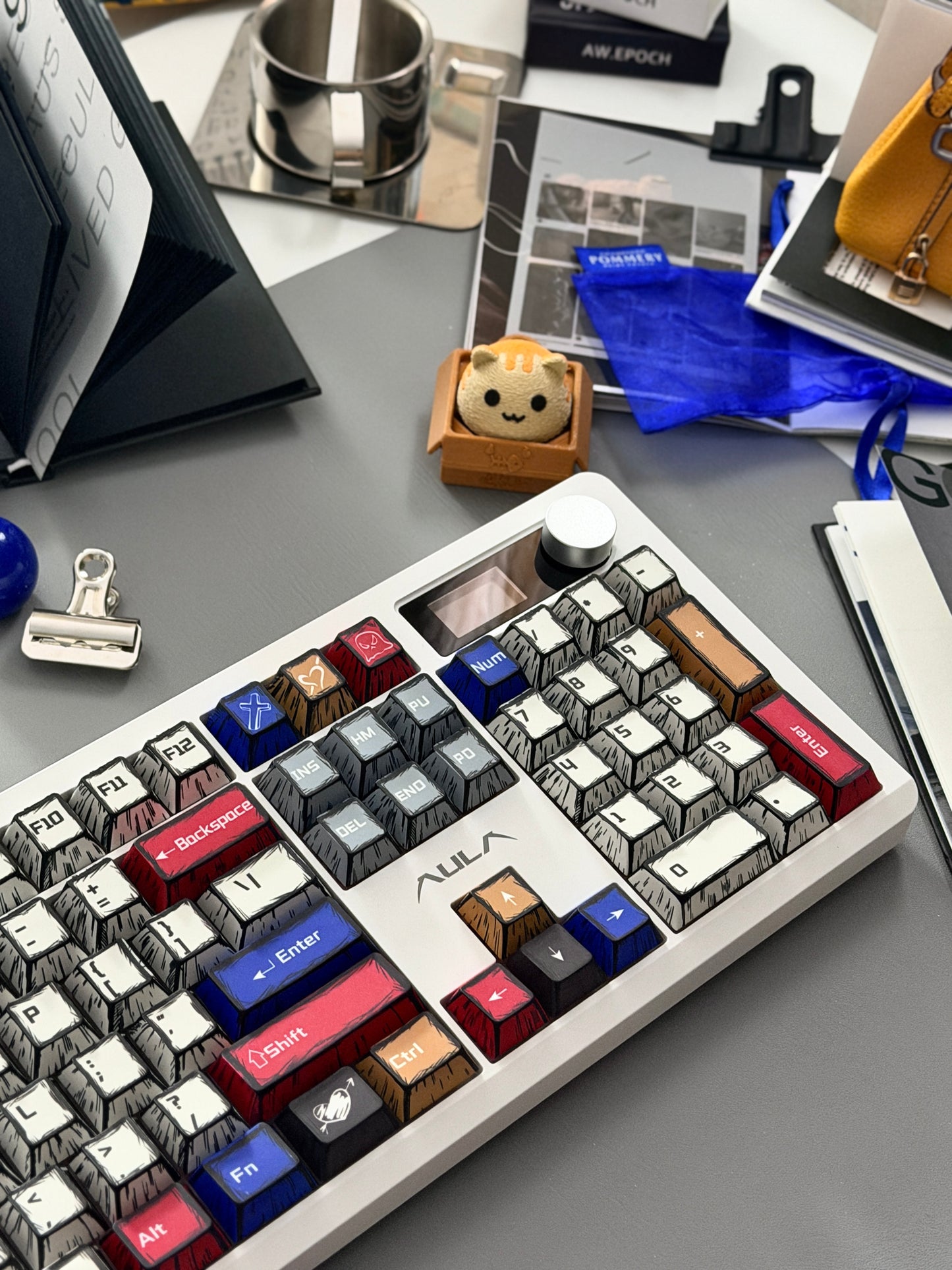 Unboxing Clearance ONLY 1 Instock AULA F106 PRO Wireless Mechanical Keyboard