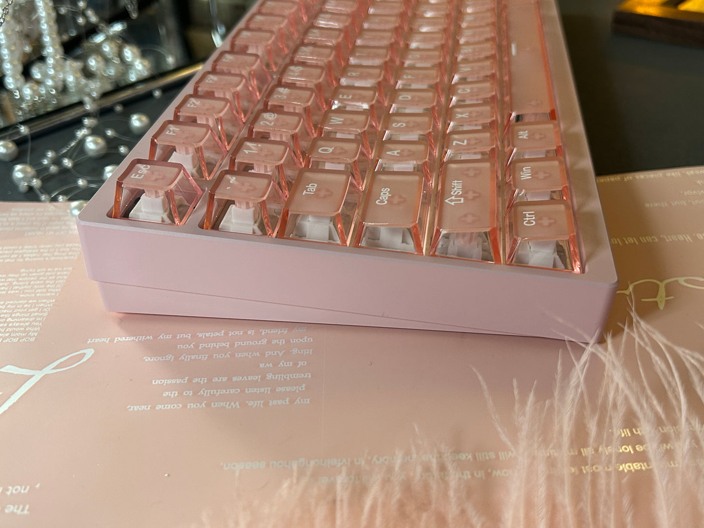 Unboxing Sample For Sales ONLY 1 Instock Pink Irok Mg75 Pro Aluminum Magnetic Mechanical Keyboard Gaming 0.005mm 8k Polling Rate Rapid Trigger Rgb Hotswap Gamer Keyboard