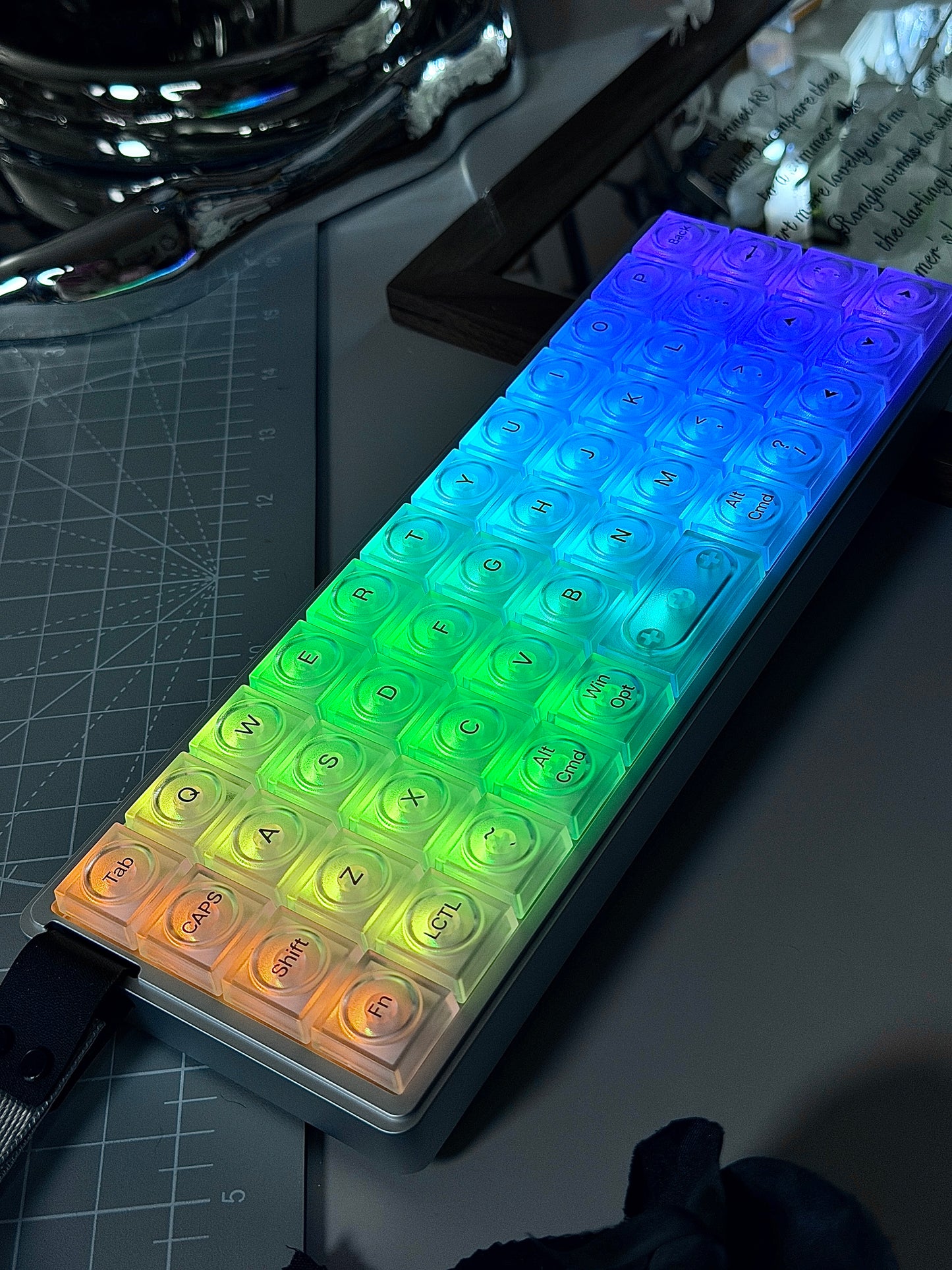 Unboxing For SALEs EPOMAKER LUMA40 Wireless Mechanical Keyboard Low Profile Switch