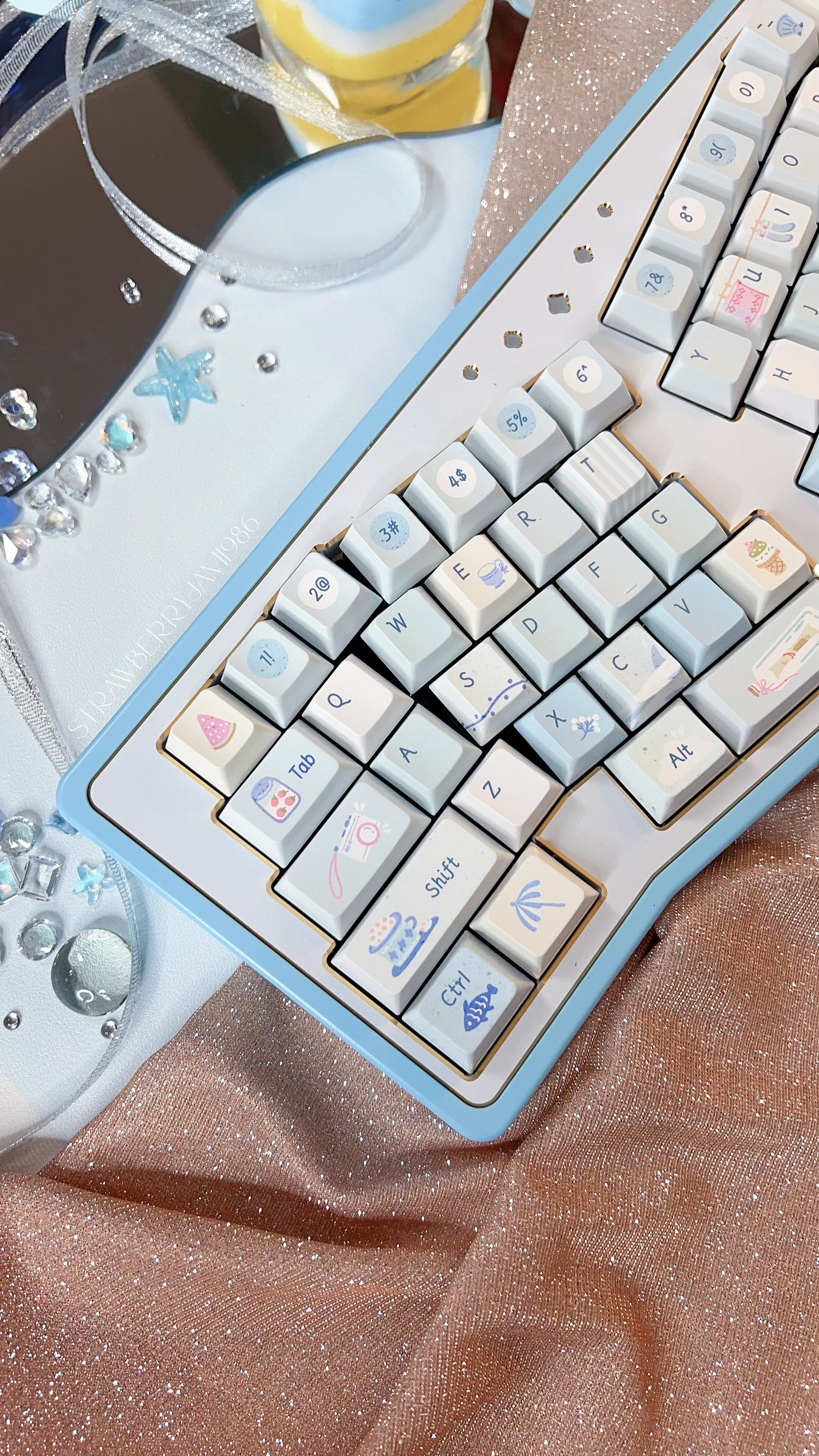 【Only 1 In-stock】Prebuilt StarAlice Aluminum Customized Mechanical Keyboard