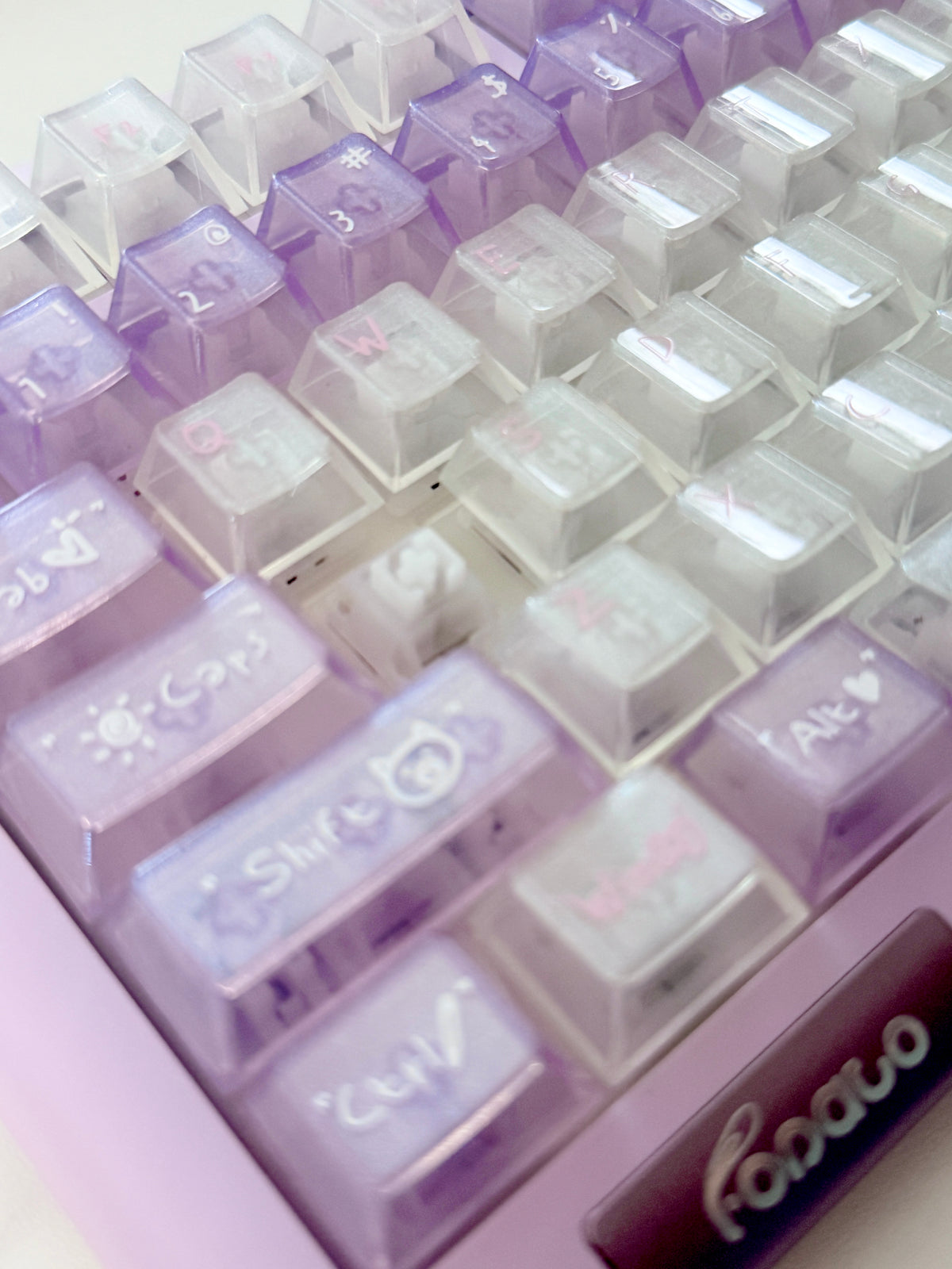 Unboxing For Clearance ONLY 1 Instock Fopato CL75 Purple premium, compact 75% layout triple-mode mechanical keyboard & mouse