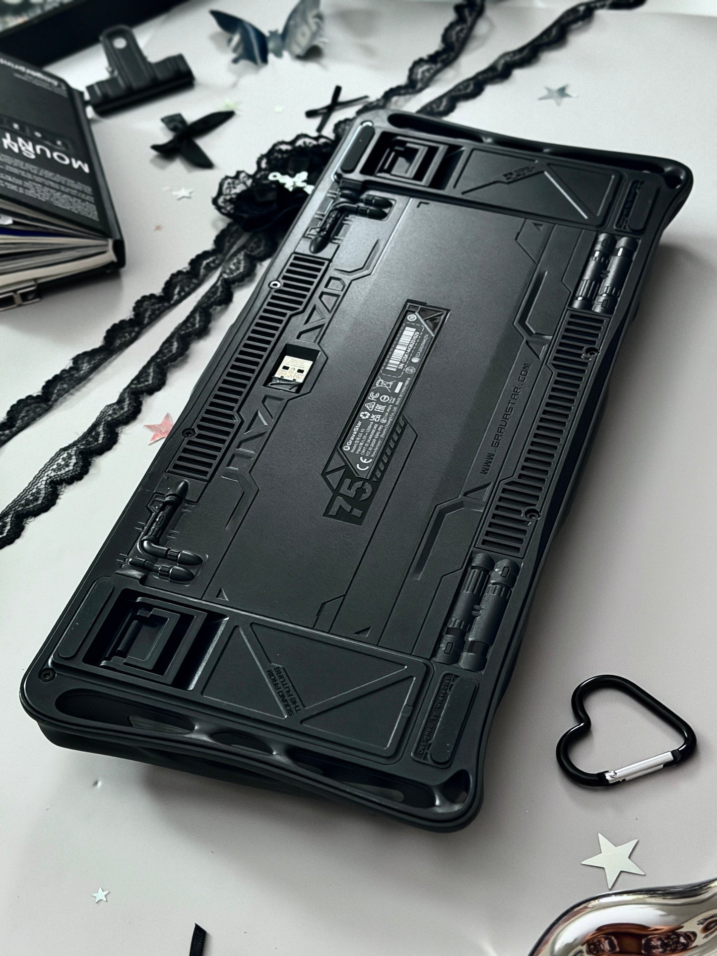 ONLY 1 Unboxing For Clearance Mercury K1 - Stealth Black Aluminum Mechanical Keyboard