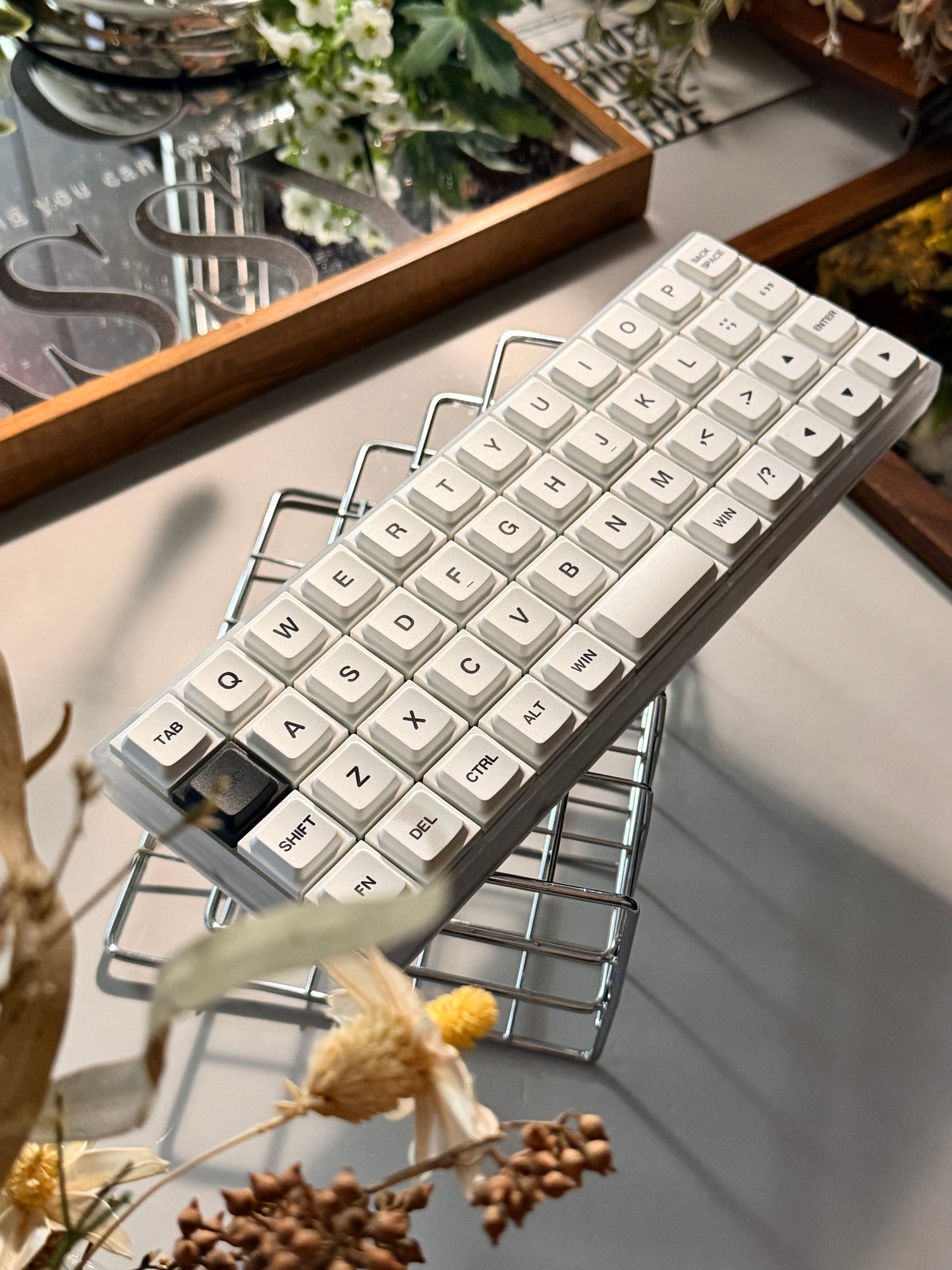 Unboxing Clearance ONLY 1 Instock Chosfox Geonix Rev.2.5 Mini 40% Low-Profile Mechanical Keyboard