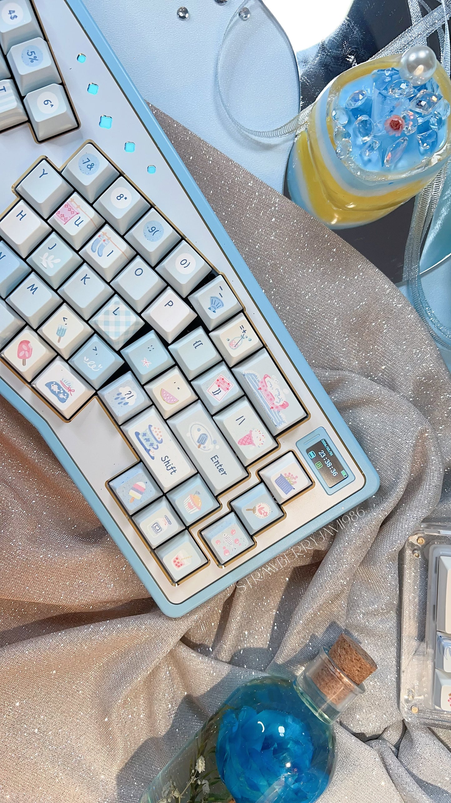 【Only 1 In-stock】Prebuilt StarAlice Aluminum Customized Mechanical Keyboard