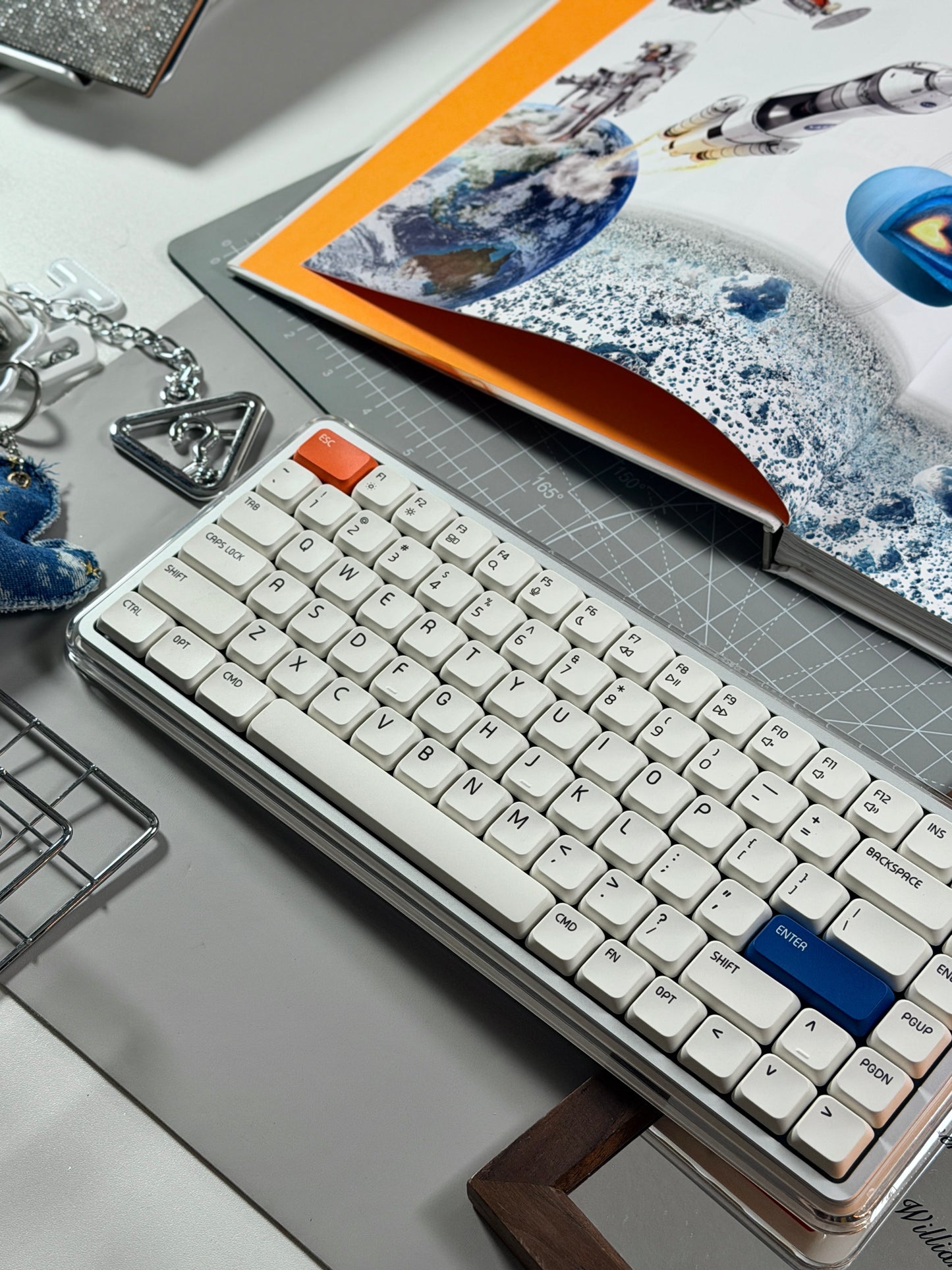 Unboxing Clearance ONLY 1 Instock MelGeek O2 Quiet Wireless Keyboard Low-Profile