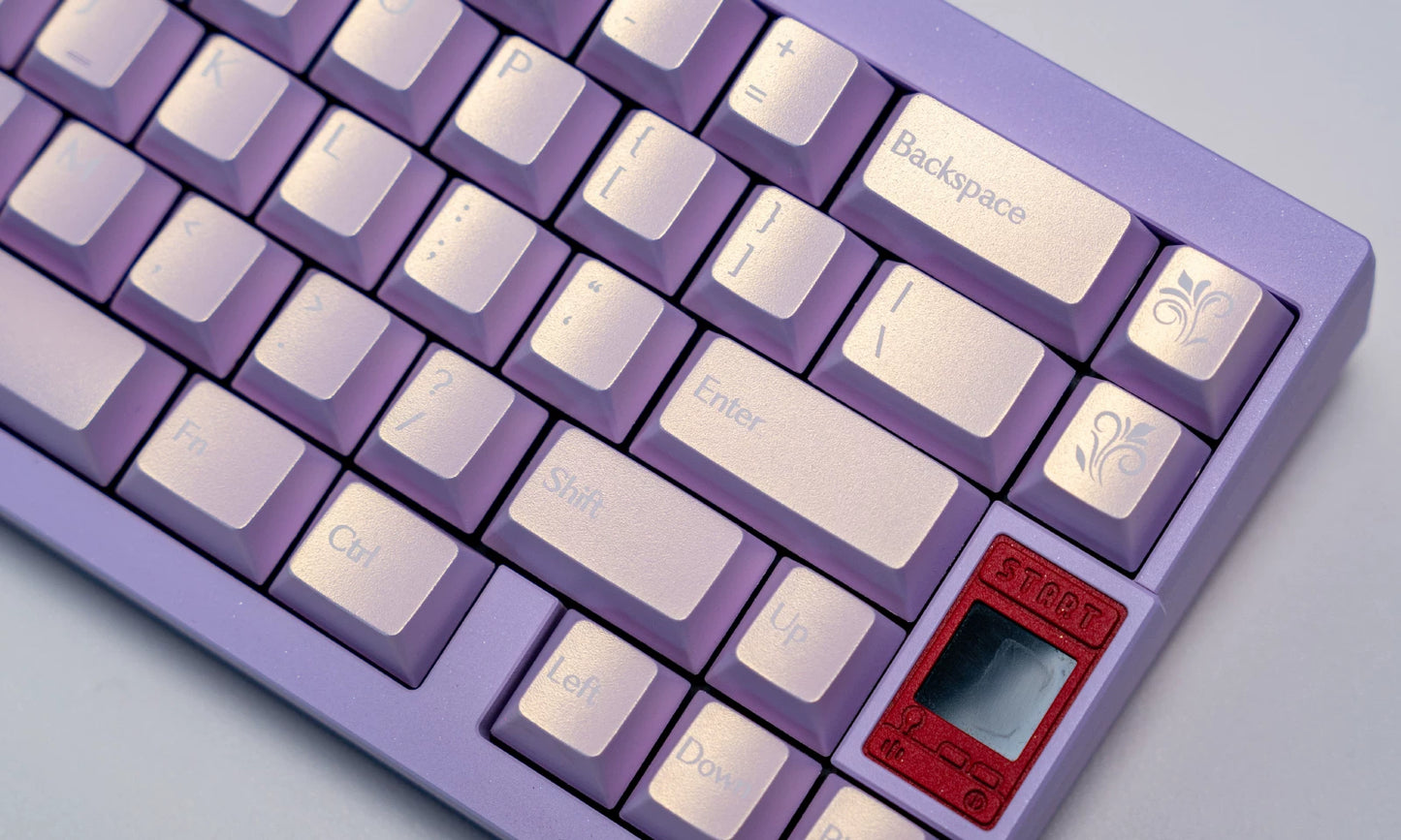 #0253 Symphony Pearl Shade Keycap Cherry Profile PBT1.7 Thickness Designed By FRONTIER