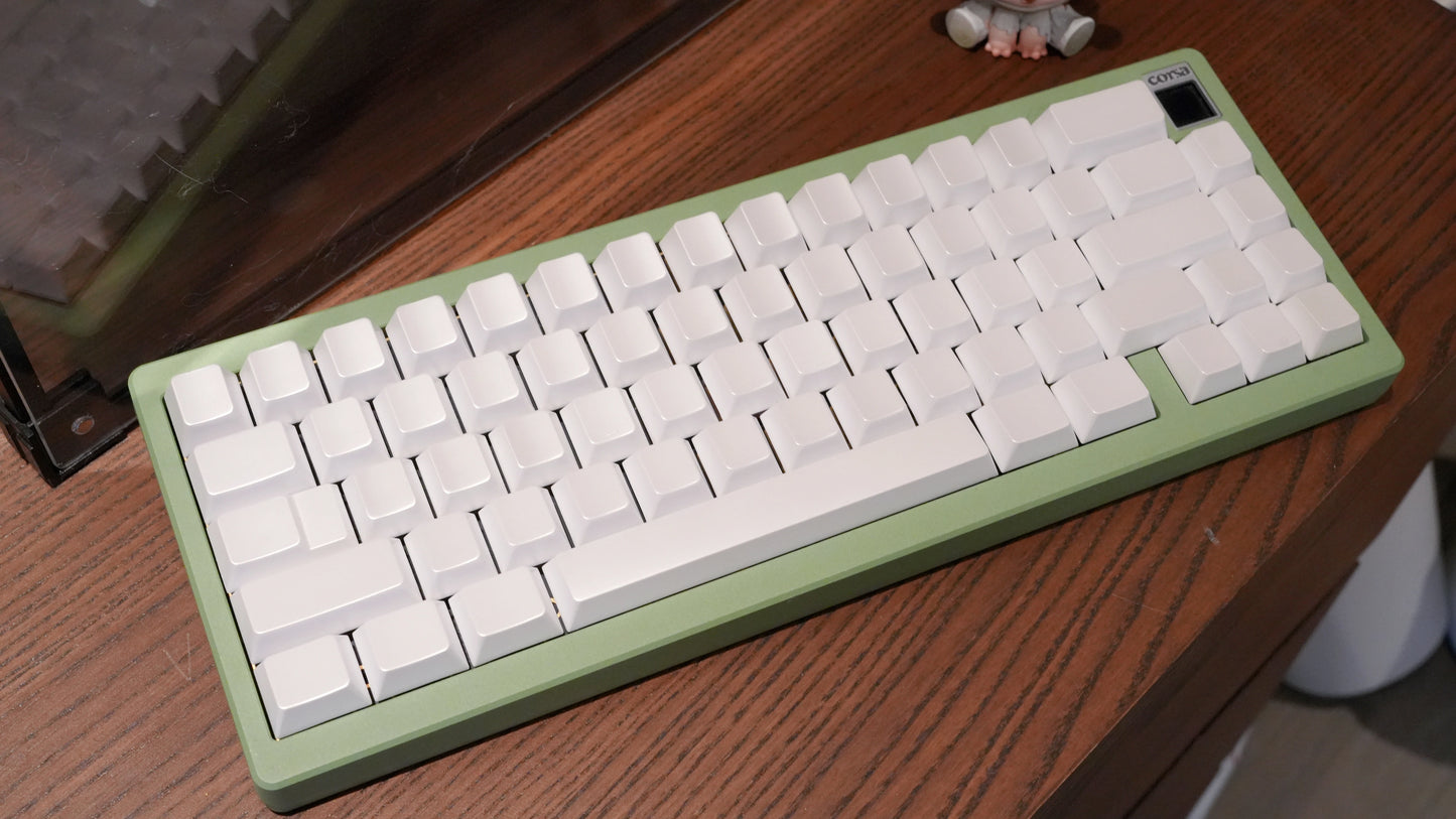 #0246 Pearl Tears Keycaps Cherry Profile Designed By Keyria Labs (not including keyboard)