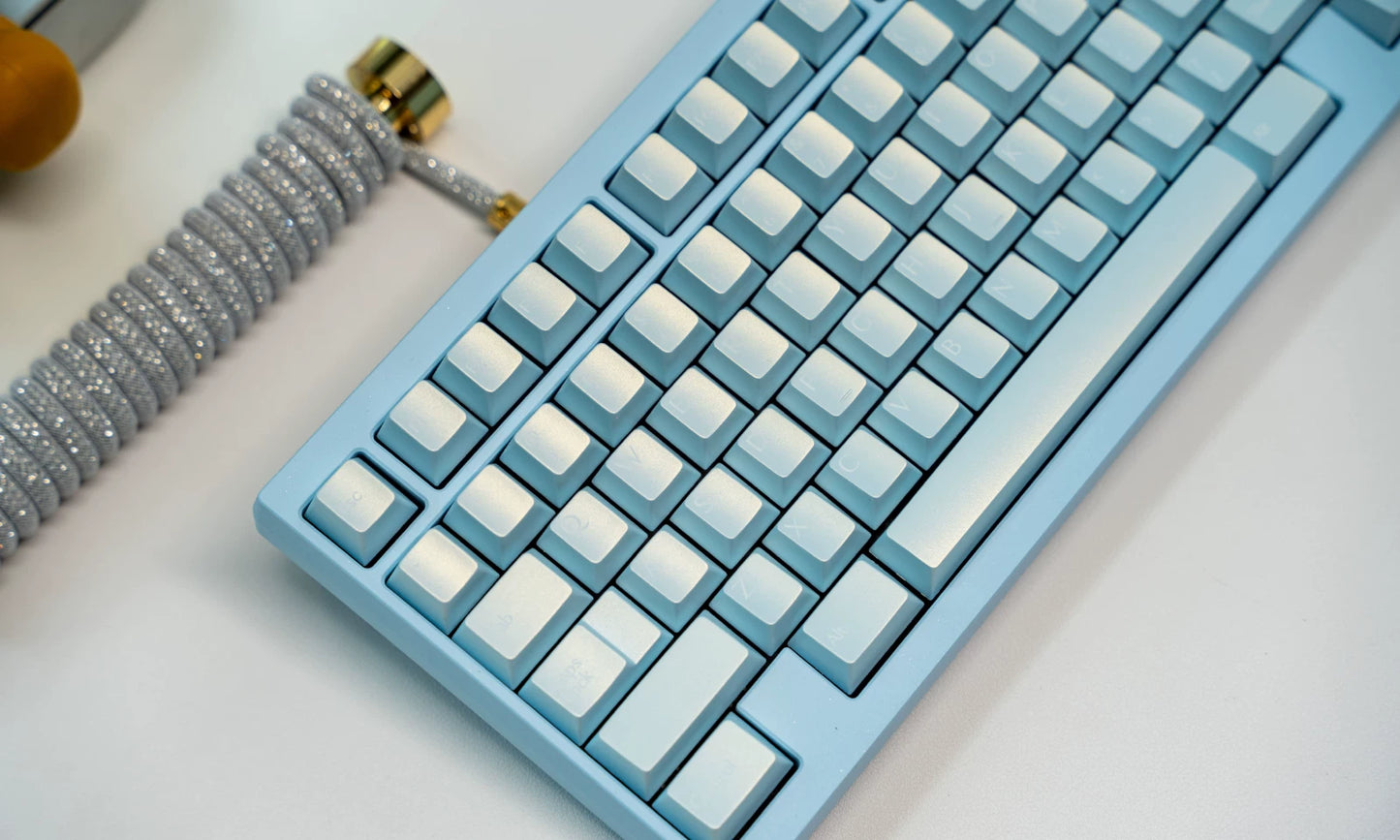 #0253 Symphony Pearl Shade Keycap Cherry Profile PBT1.7 Thickness Designed By FRONTIER
