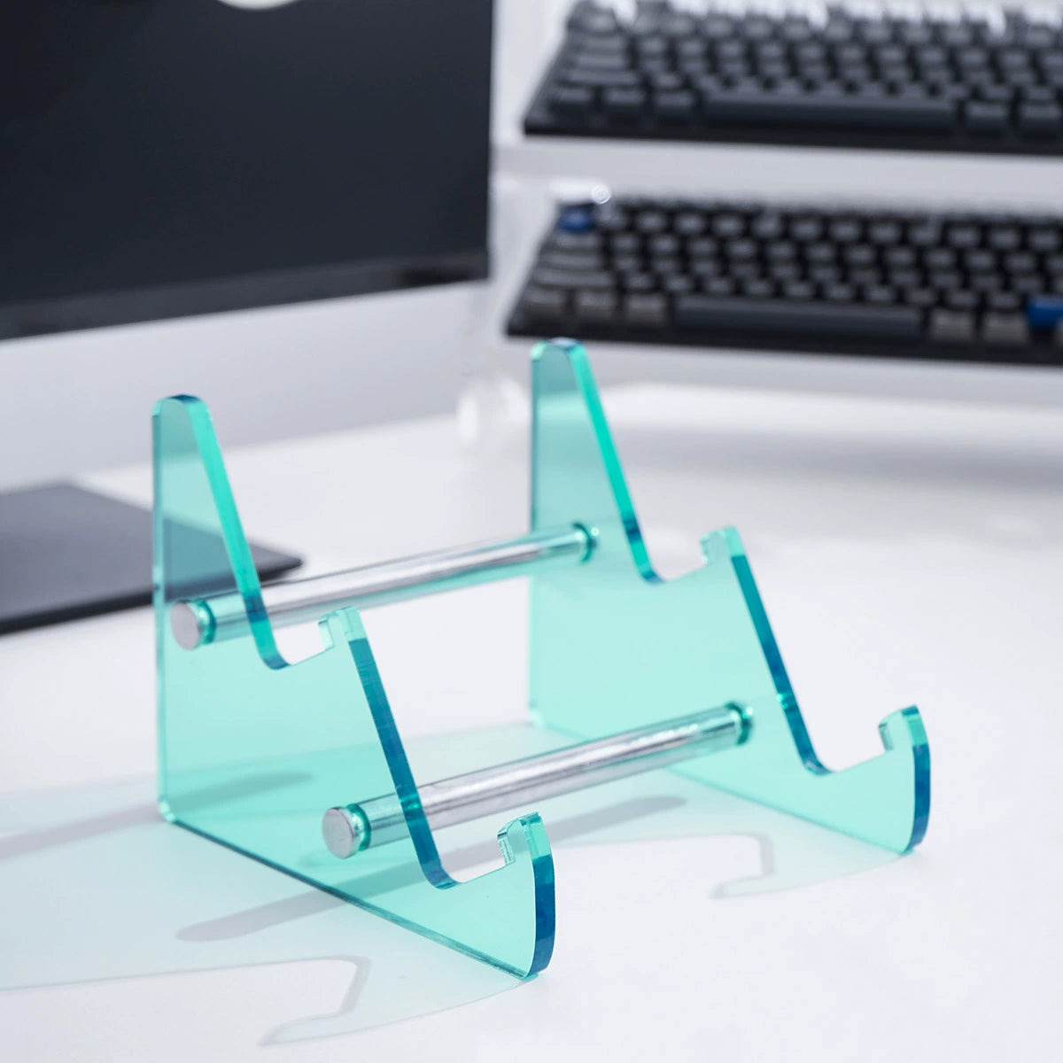 Keyboard Display Bracket Multi-layer Acrylic Transparent/colorful Keyboard Storage Rack