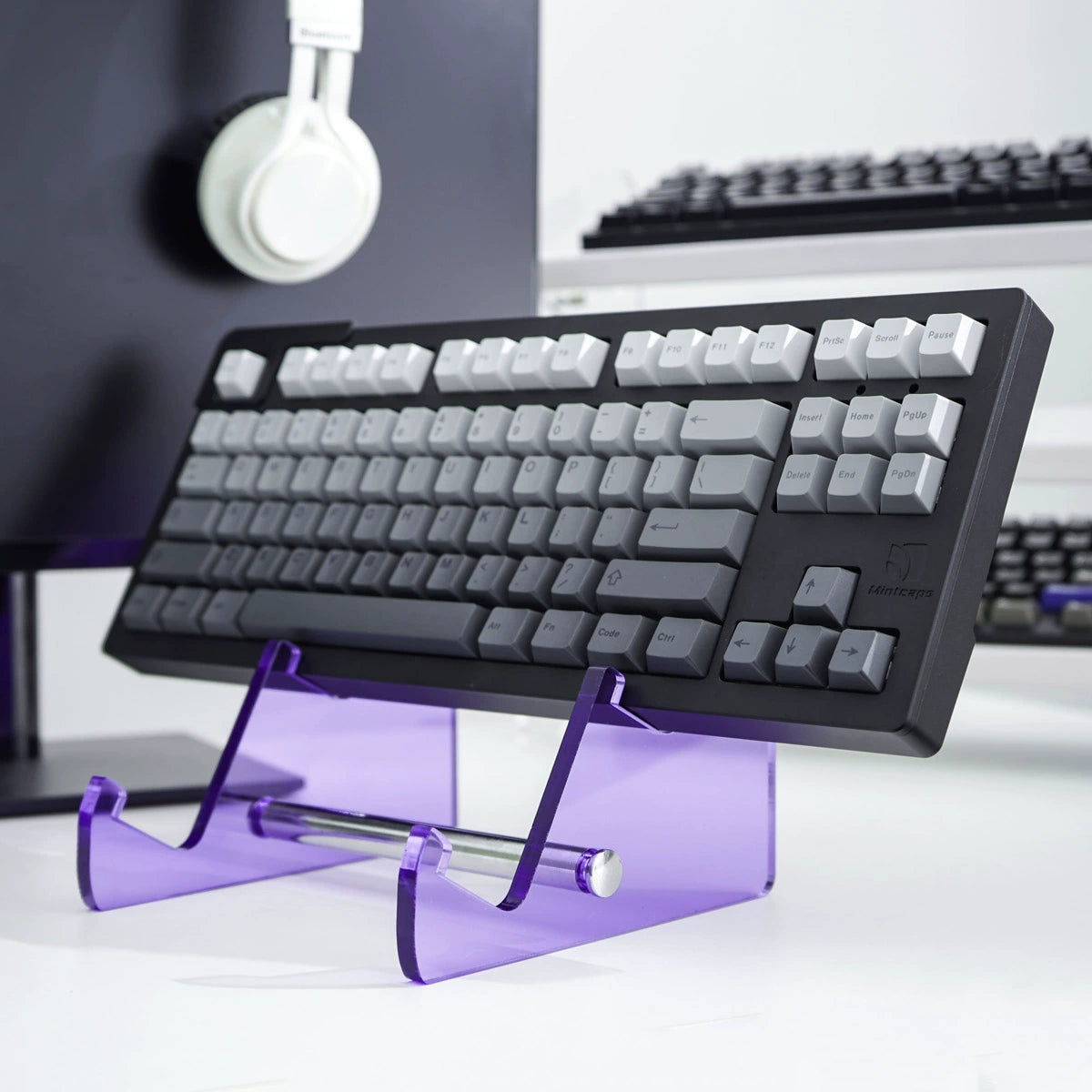 Keyboard Display Bracket Multi-layer Acrylic Transparent/colorful Keyboard Storage Rack