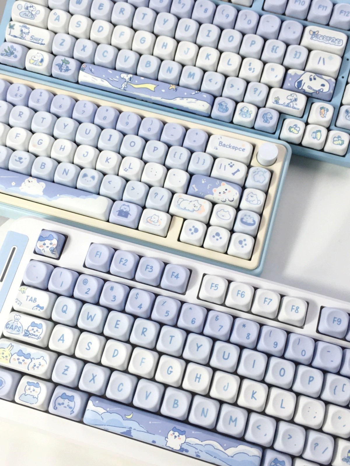 104 Meow Donalds Cute Pastel Keycaps