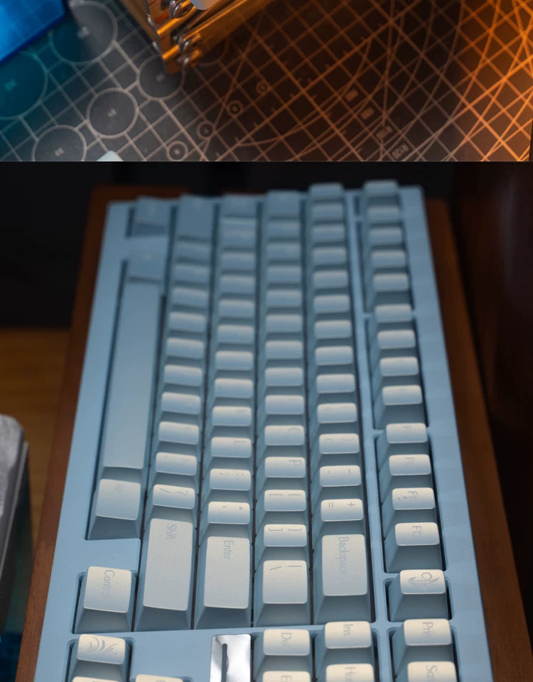 #0253 Symphony Pearl Shade Keycap Cherry Profile PBT1.7 Thickness Designed By FRONTIER
