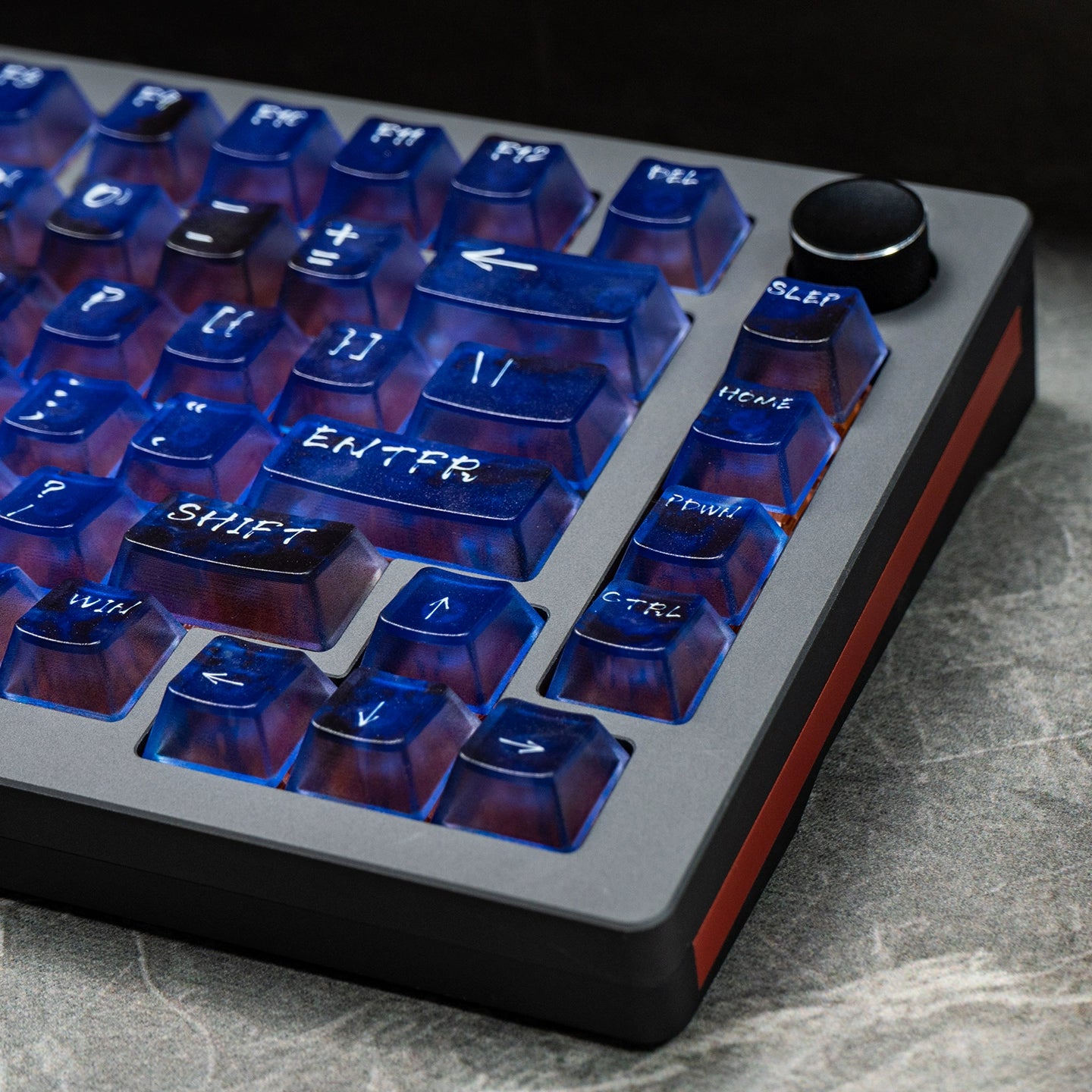 #0214 Neon/Universe/Star Gradually Change Foggy Matte Keycap（not including keyboard）