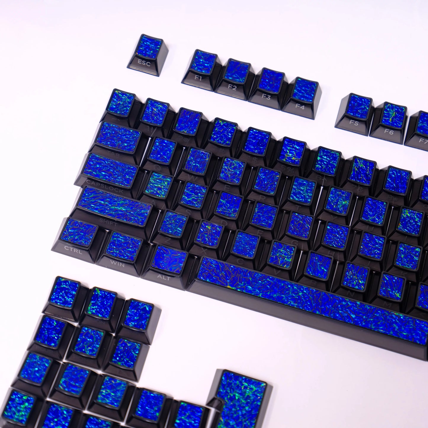 #0251Metal Paint Mixing Coated Keycap Cherry Profile (Not including keyboard)