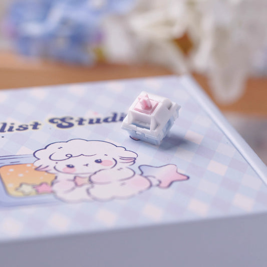 Little Baa Switch Light Pressure Linear Thocky Creamy Designed By Keylist Studio