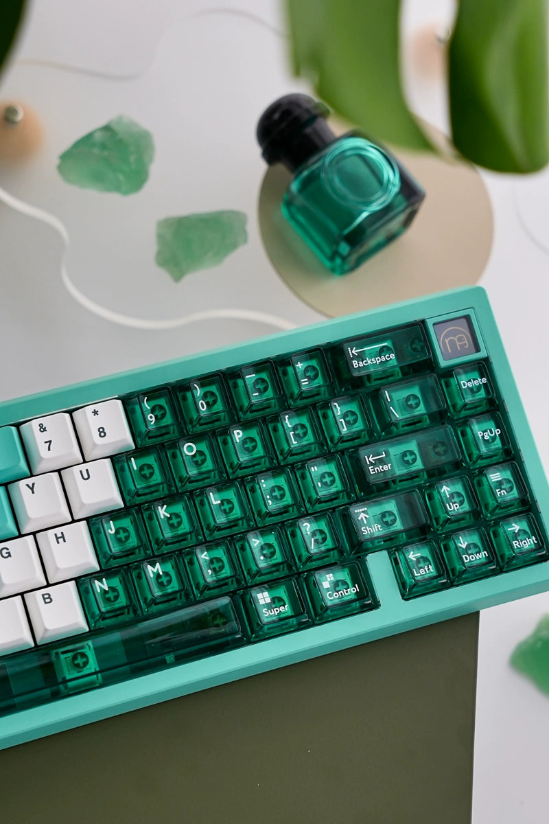 121 The Green Forest Gradient Keycap Cherry Profile