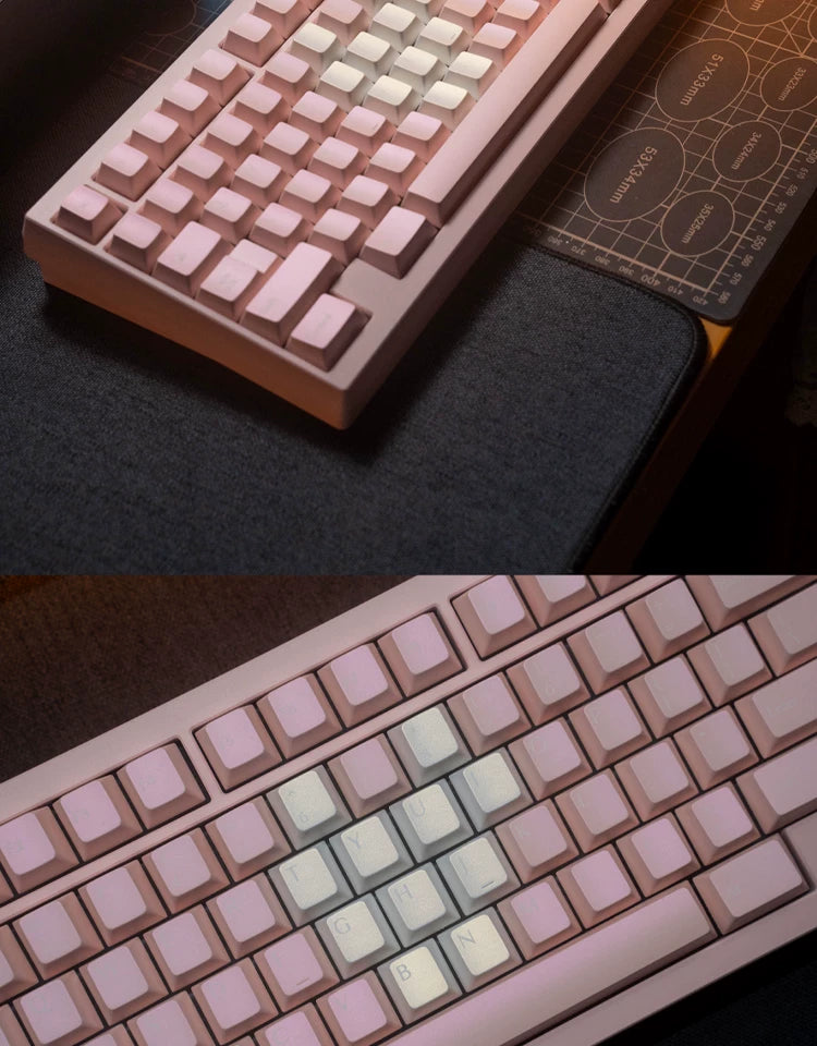 #0253 Symphony Pearl Shade Keycap Cherry Profile PBT1.7 Thickness Designed By FRONTIER