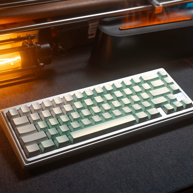 #0253 Symphony Pearl Shade Keycap Cherry Profile PBT1.7 Thickness Designed By FRONTIER